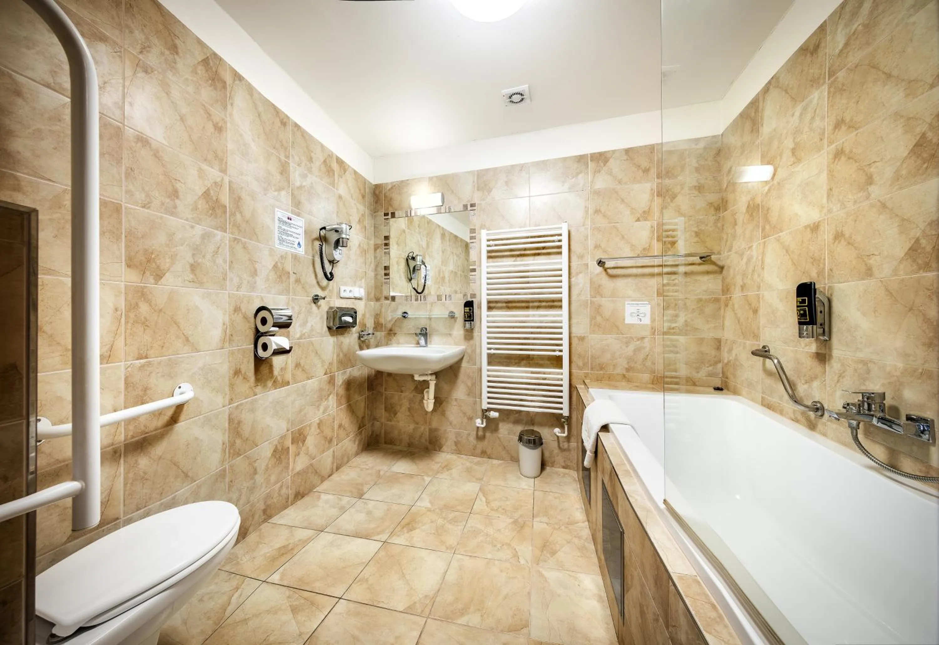 Bathroom in Martin Hotel Prague