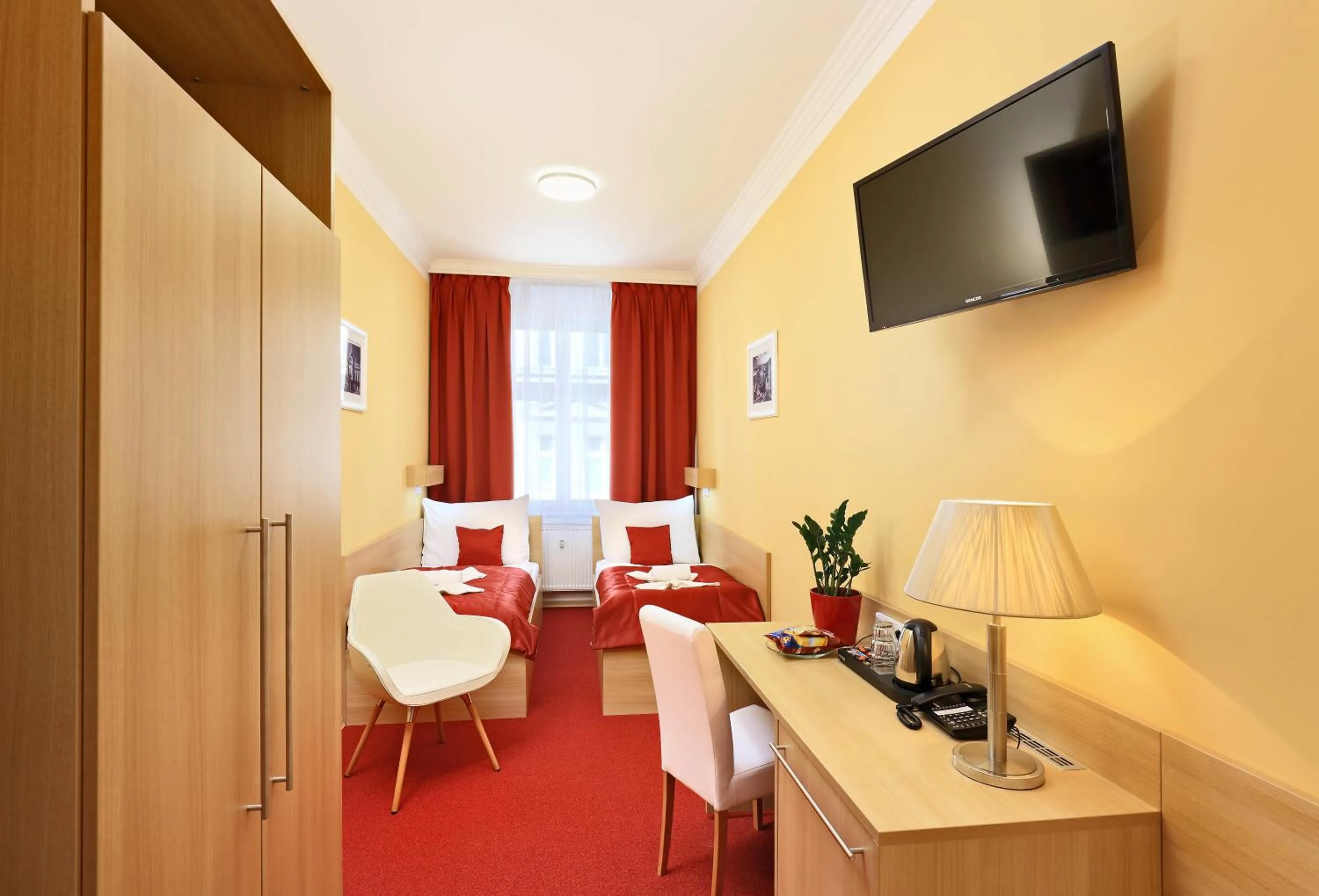 Bed in Martin Hotel Prague