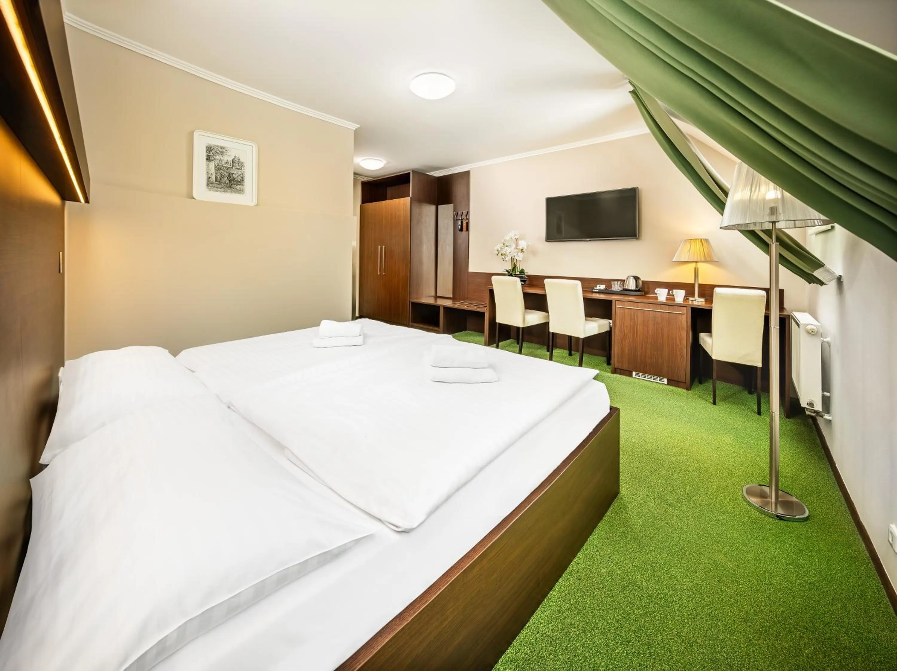 Bedroom, Bed in Martin Hotel Prague