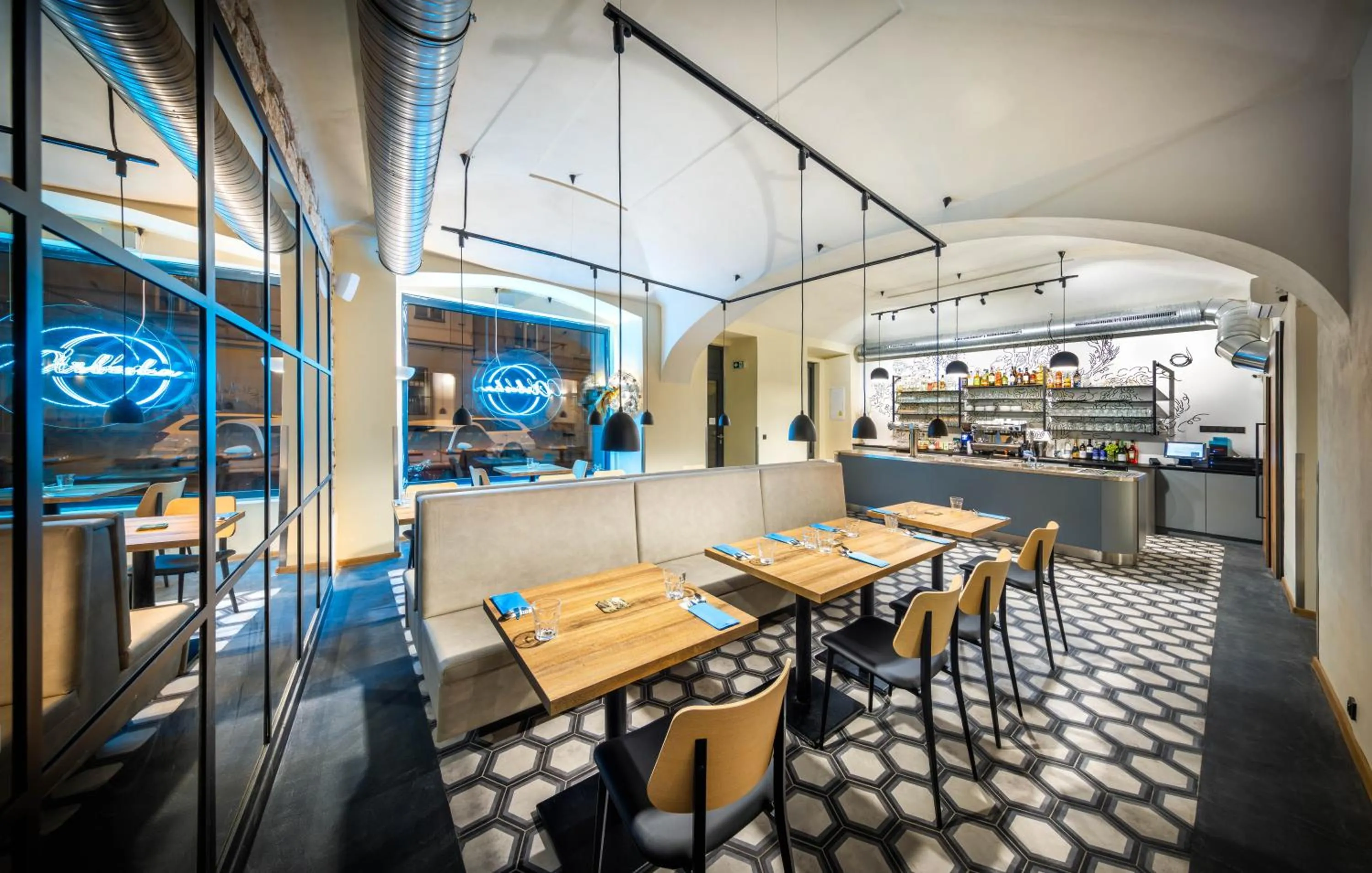 Restaurant/places to eat in Martin Hotel Prague