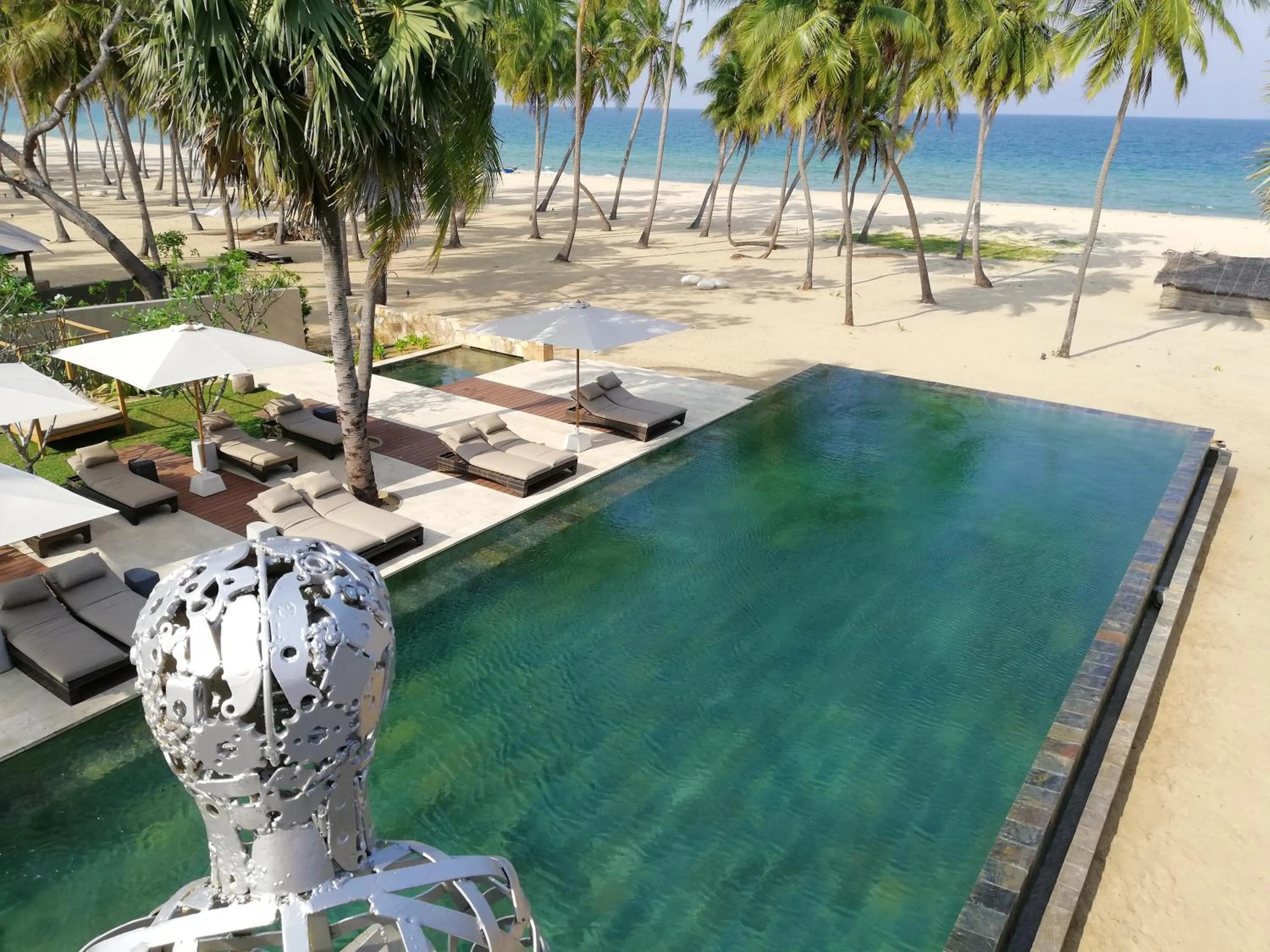 Swimming pool in Karpaha Sands