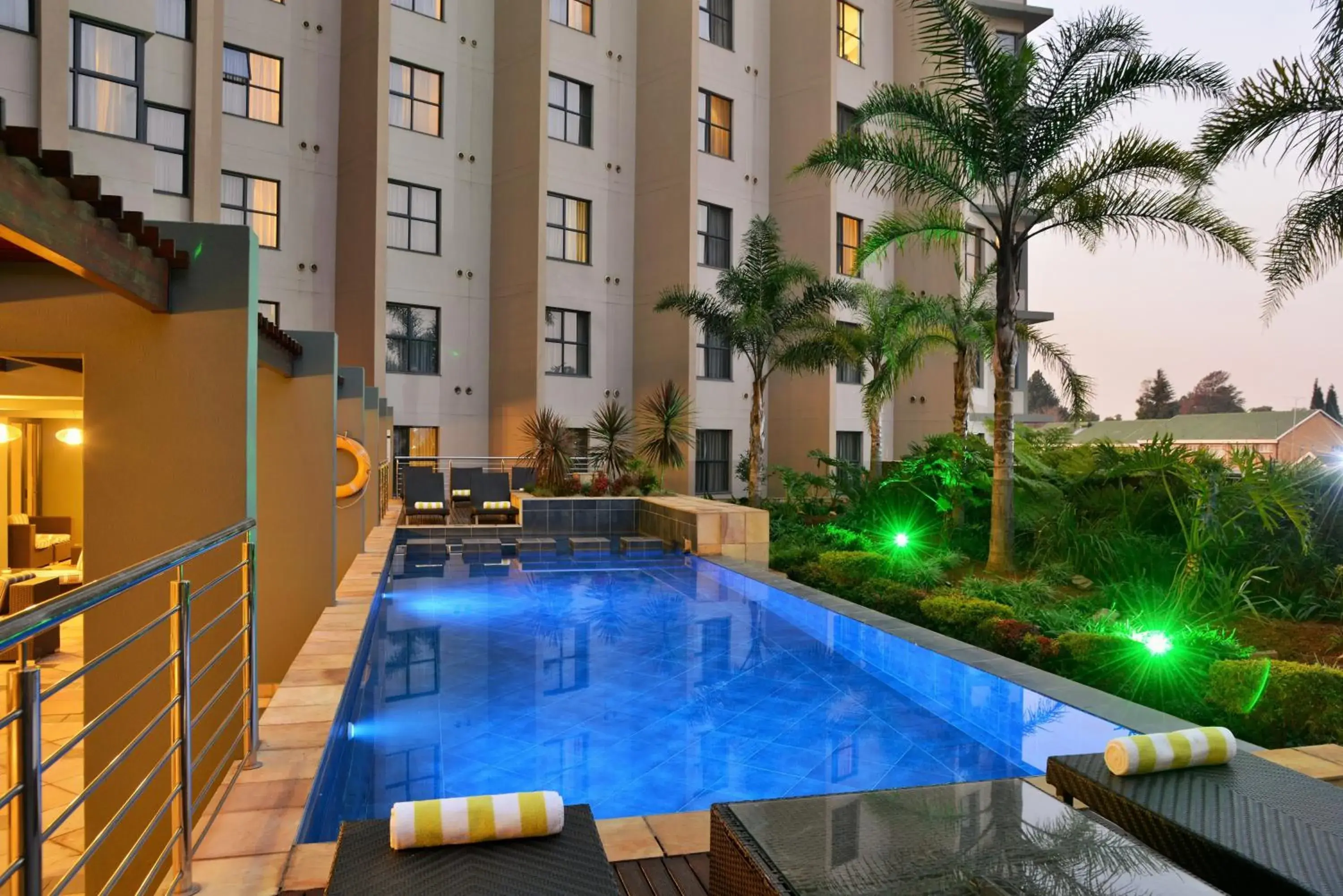 Swimming pool in Premier Hotel O.R. Tambo Swimming pool in Premier Hotel O.R. Tambo