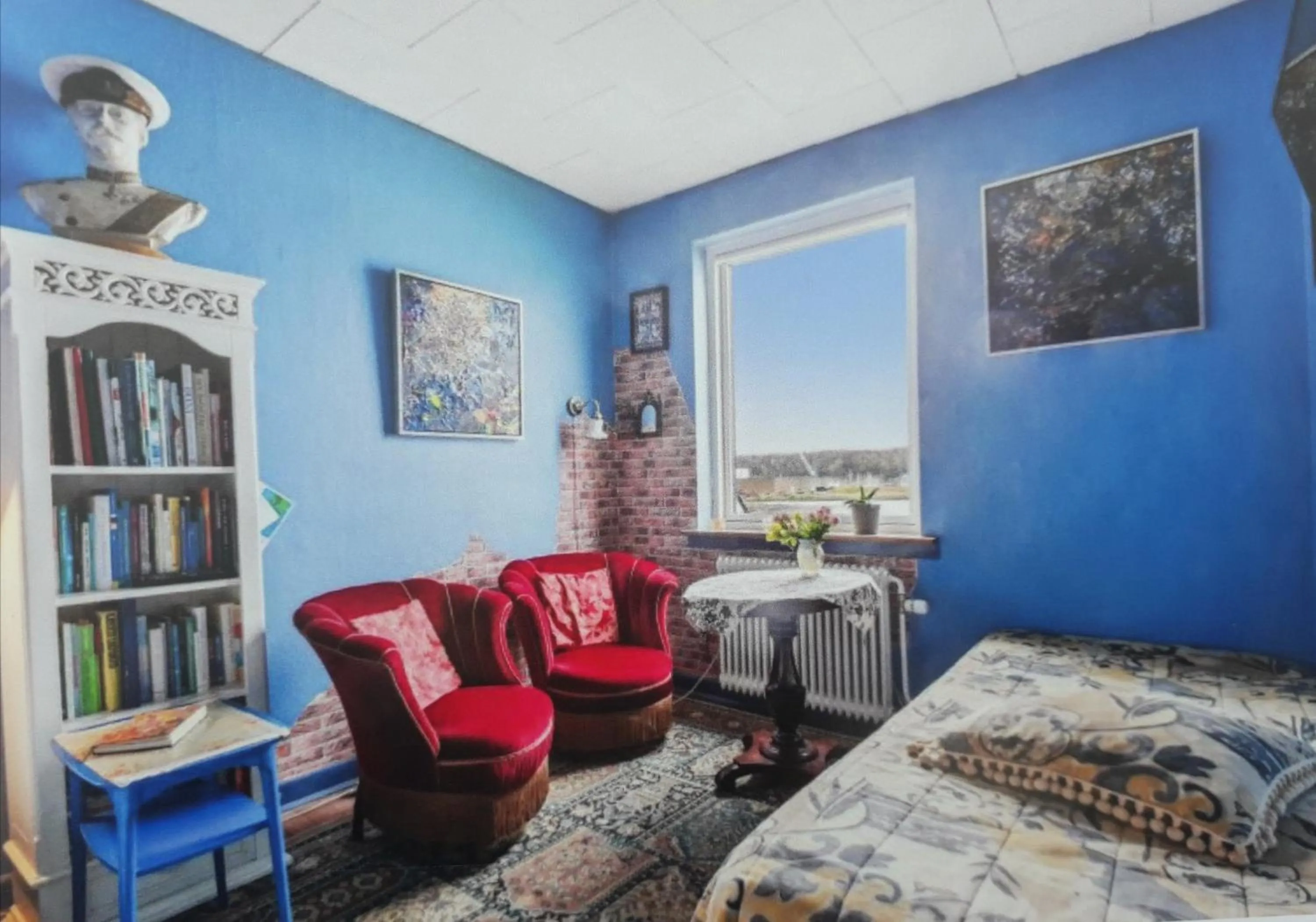 Twin Room with Shared Bathroom - single occupancy in Casa Mundo Bed & Breakfast