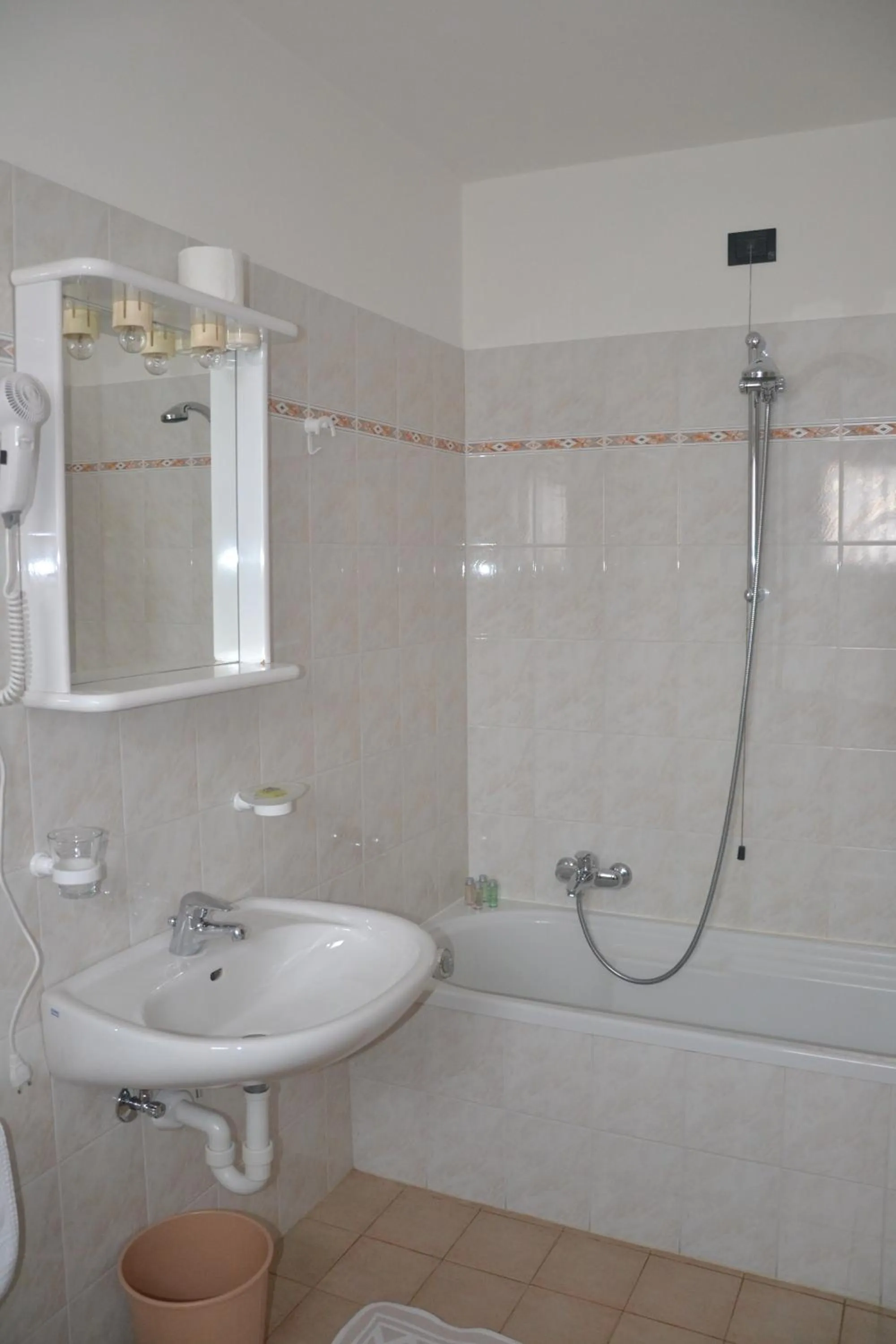 Shower in Meublè Rosalpina