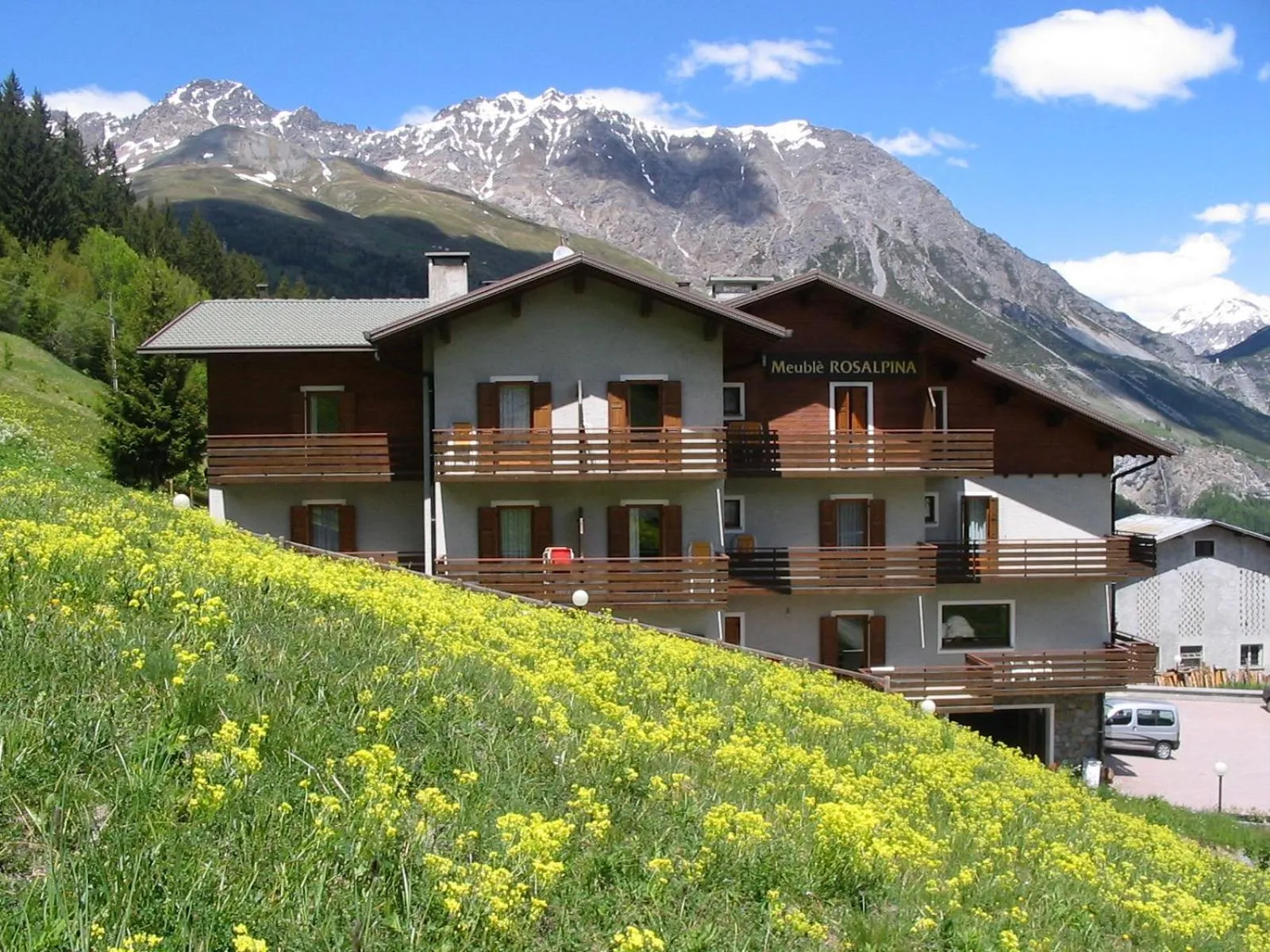 Facade/entrance in Meublè Rosalpina