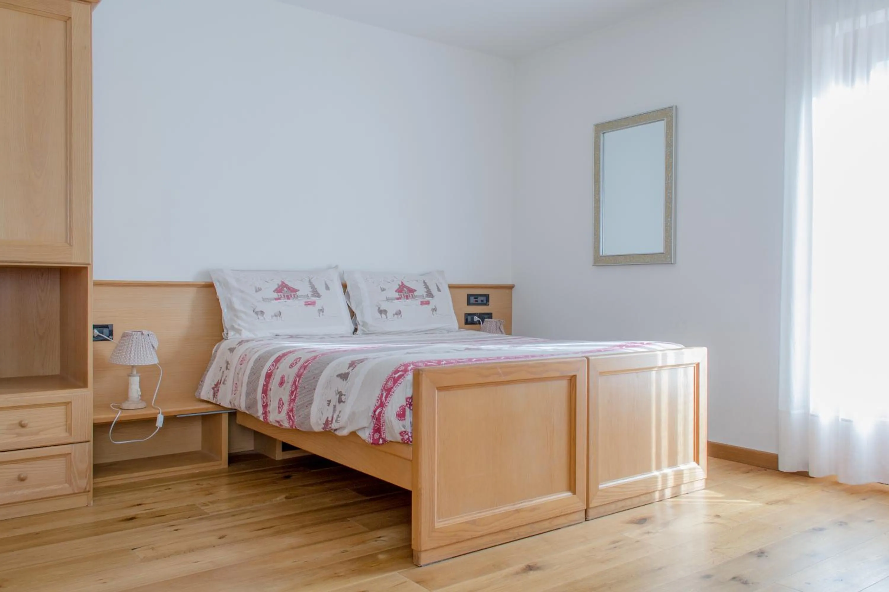 Bed in Meublè Rosalpina