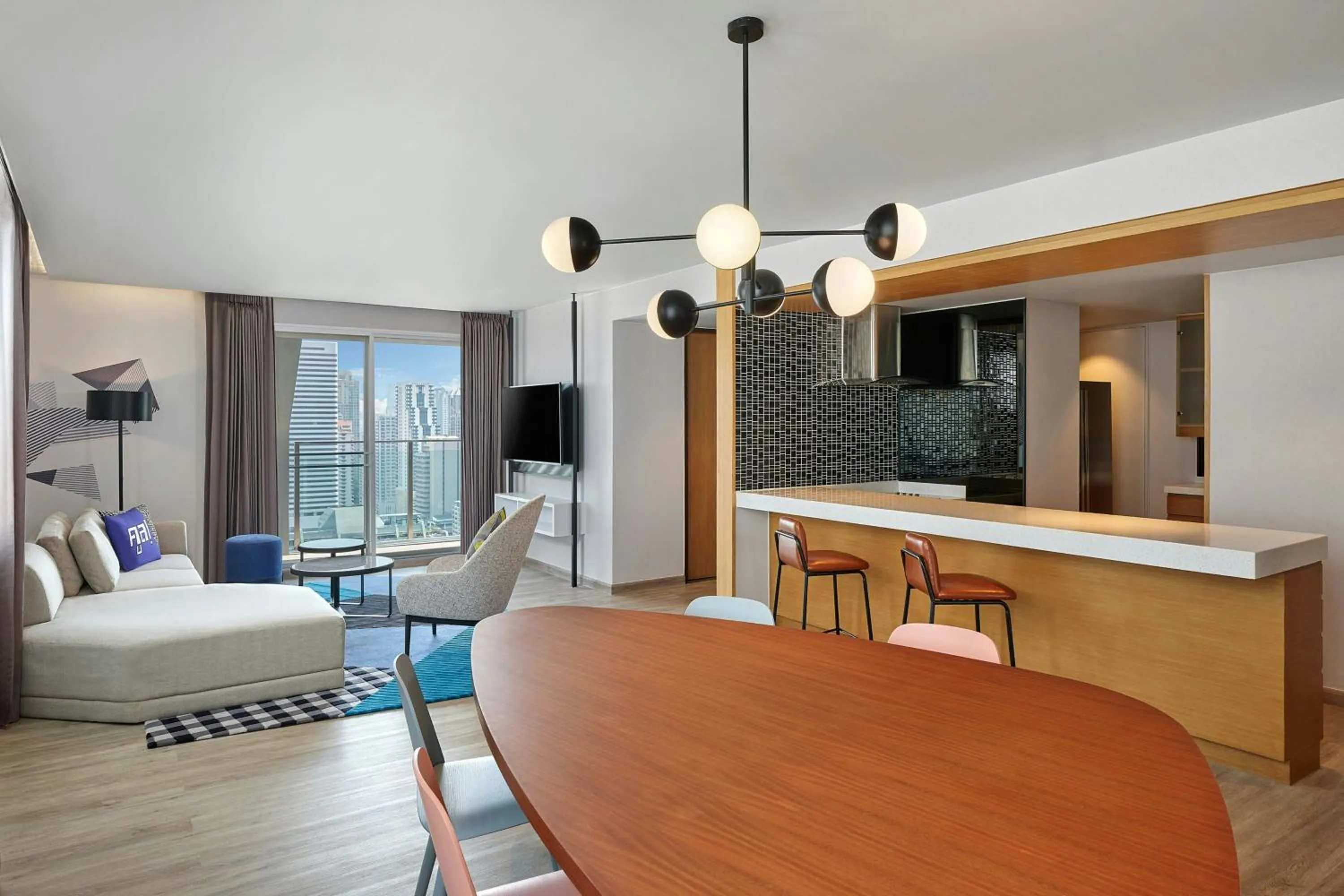 Living room in Aloft Bangkok - Sukhumvit 11