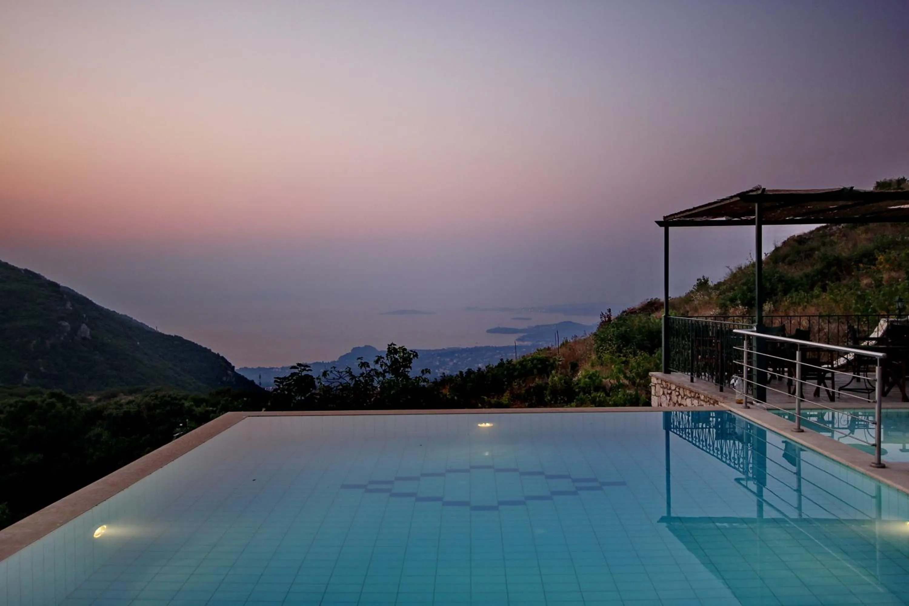 City view in Corfu Sokraki Villas