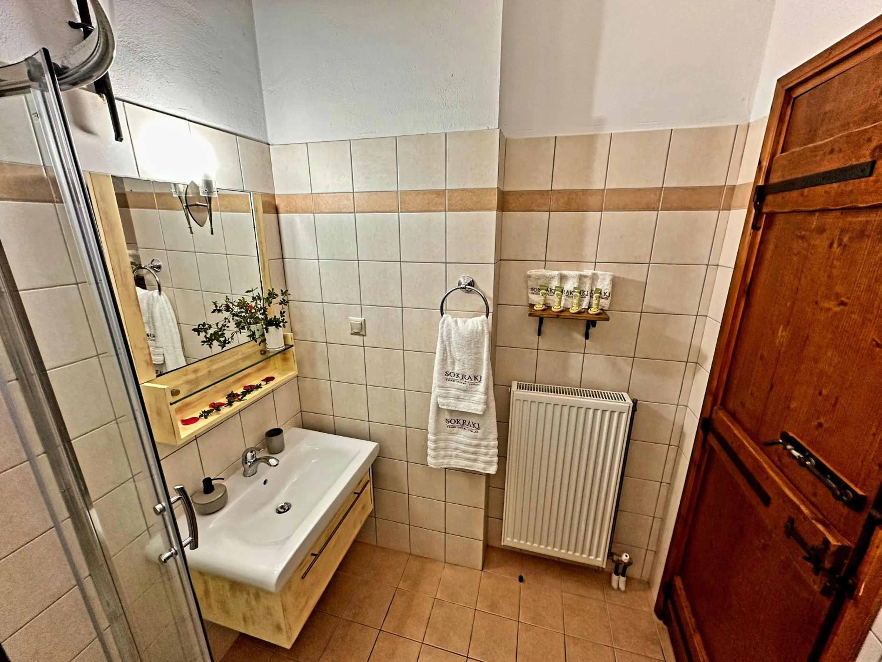 Bathroom in Corfu Sokraki Villas