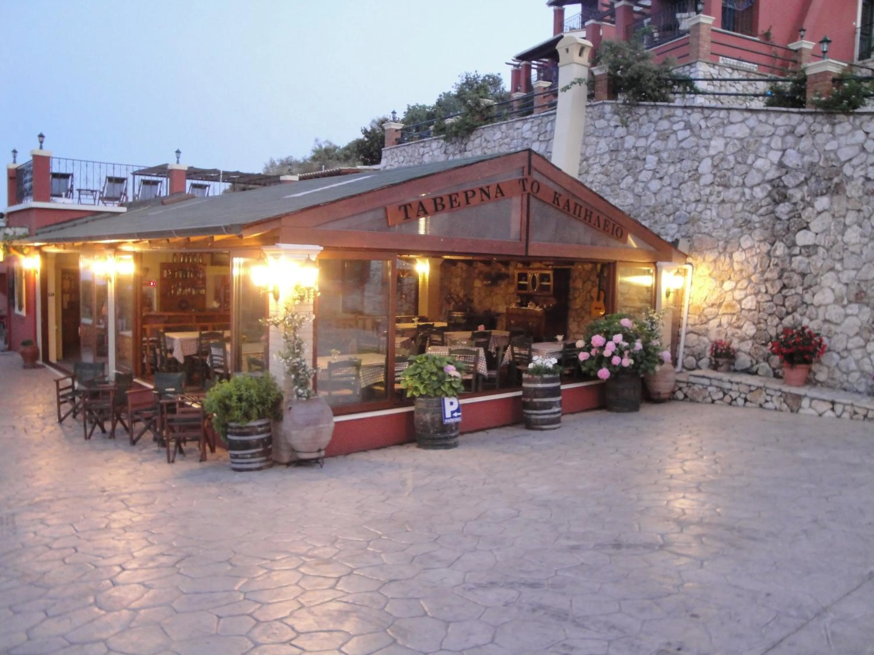 Area and facilities in Corfu Sokraki Villas