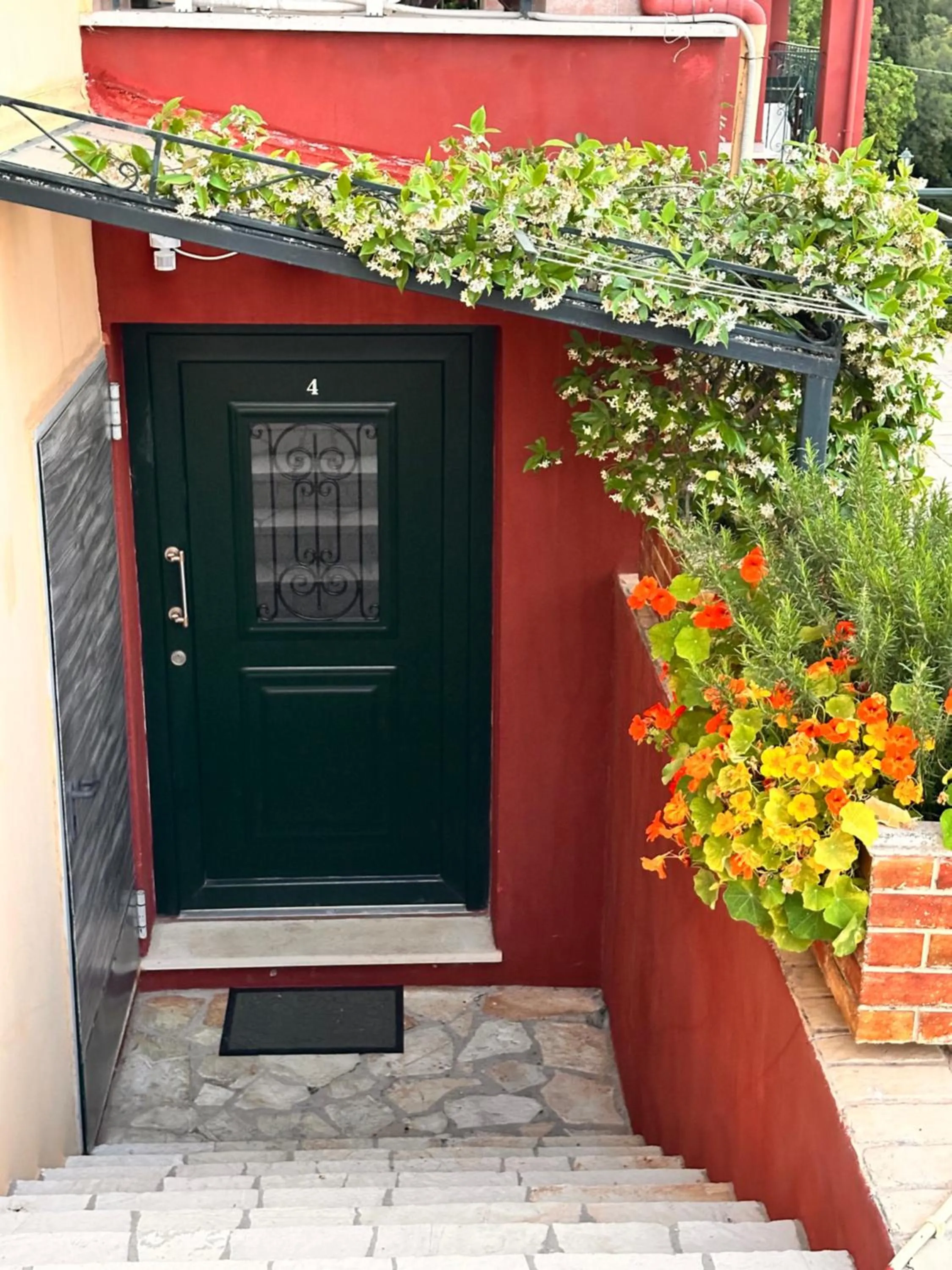 Facade/entrance in Corfu Sokraki Villas