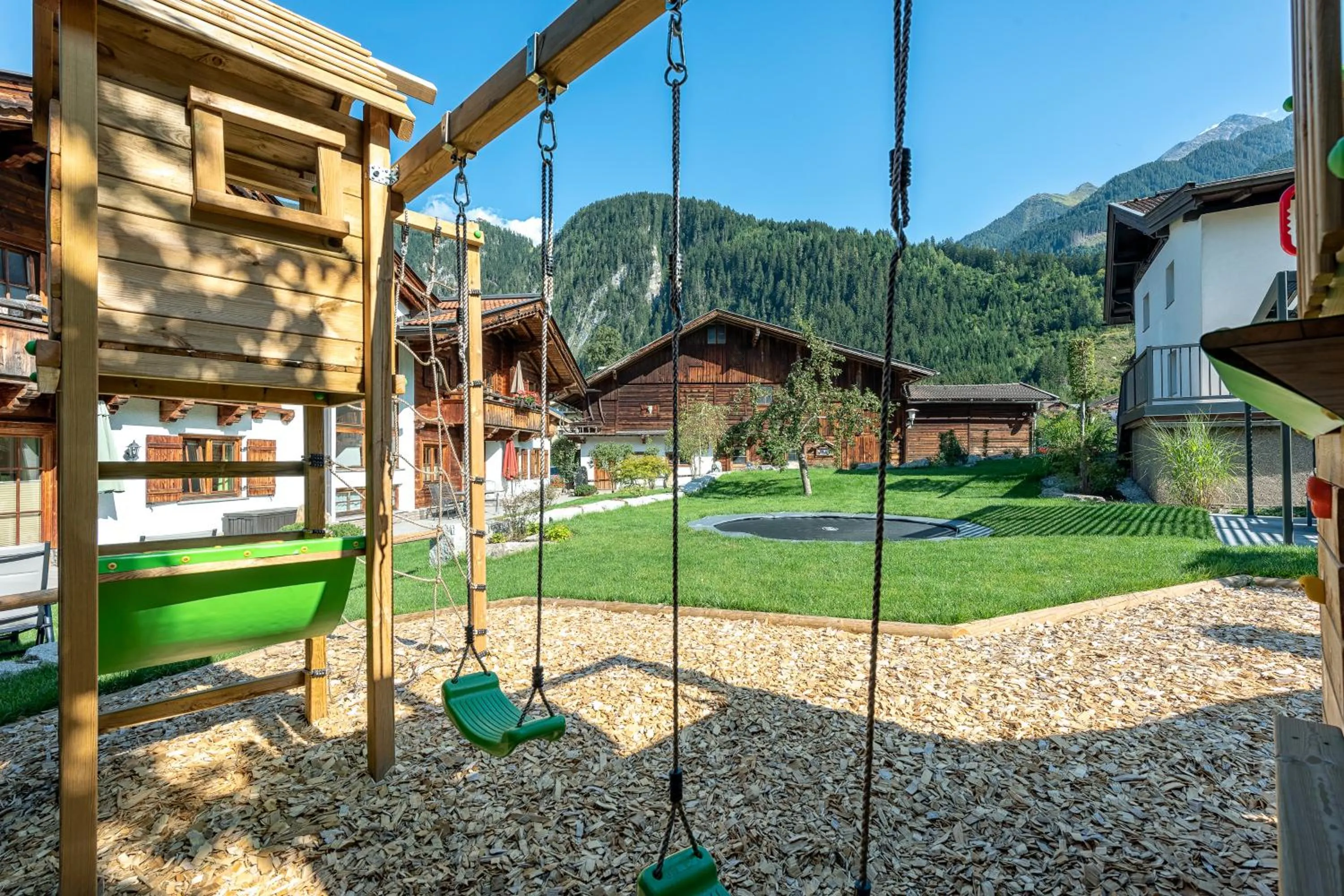 Garden in Alpenresort Thanner