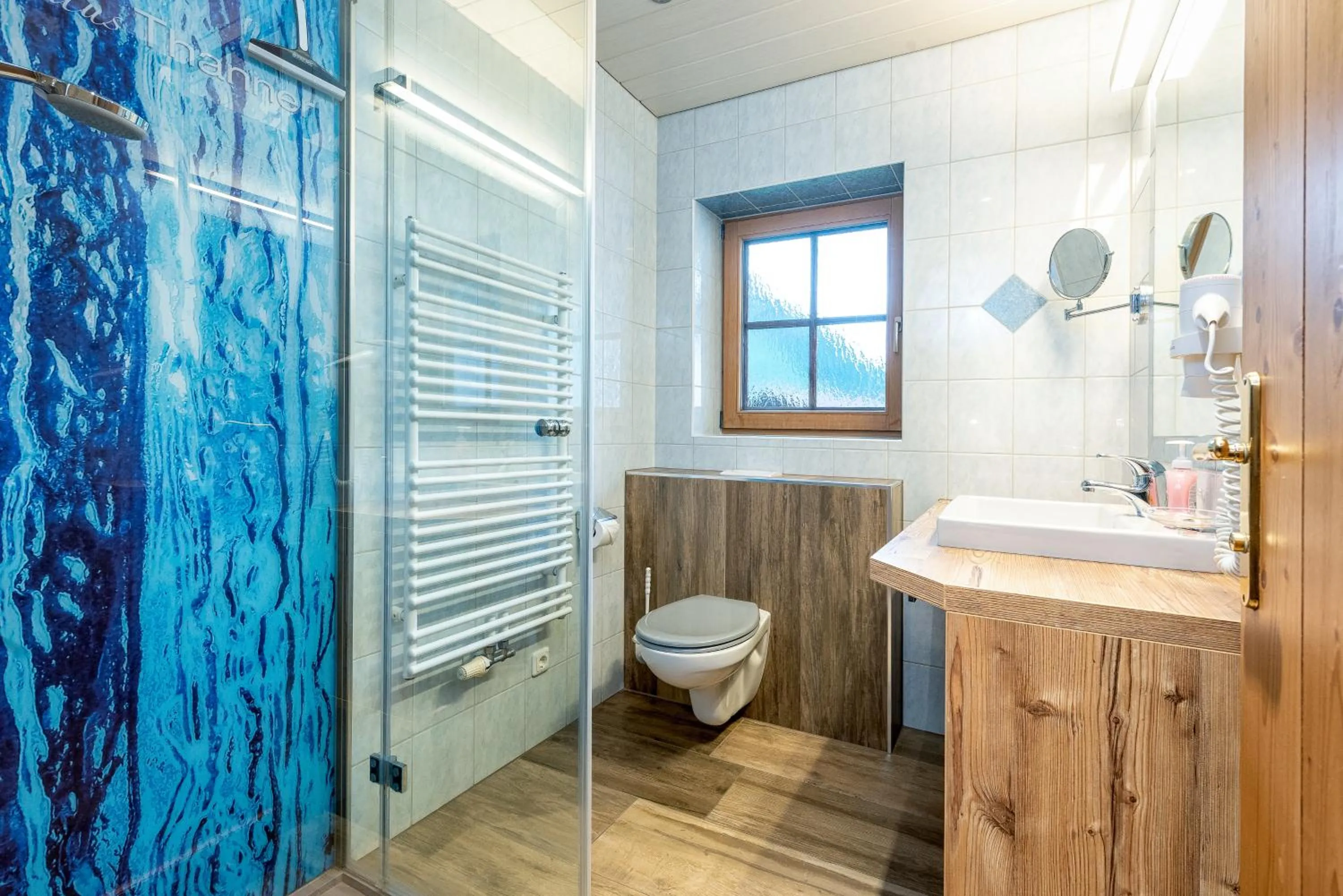 Bathroom in Alpenresort Thanner