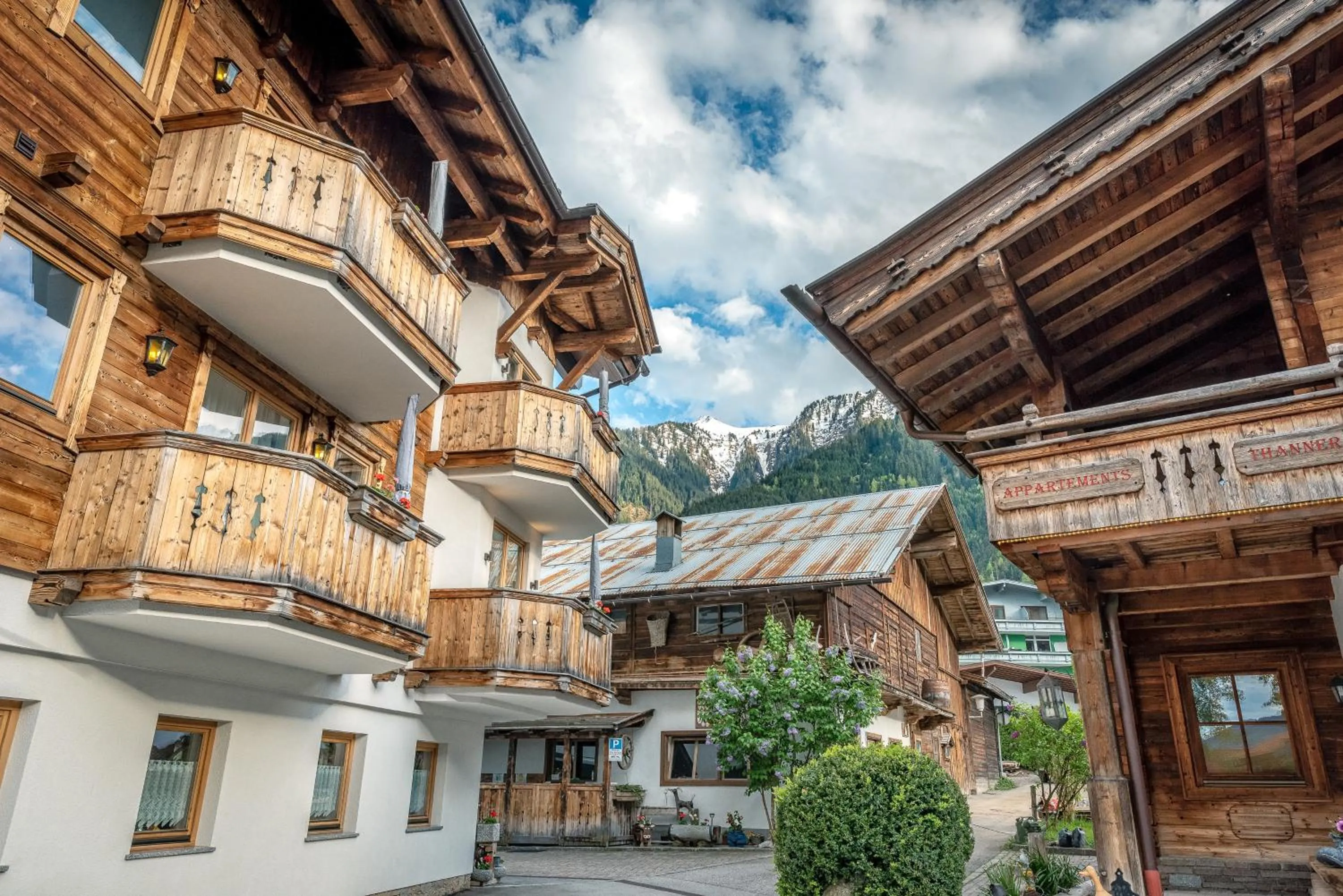 Property building in Alpenresort Thanner