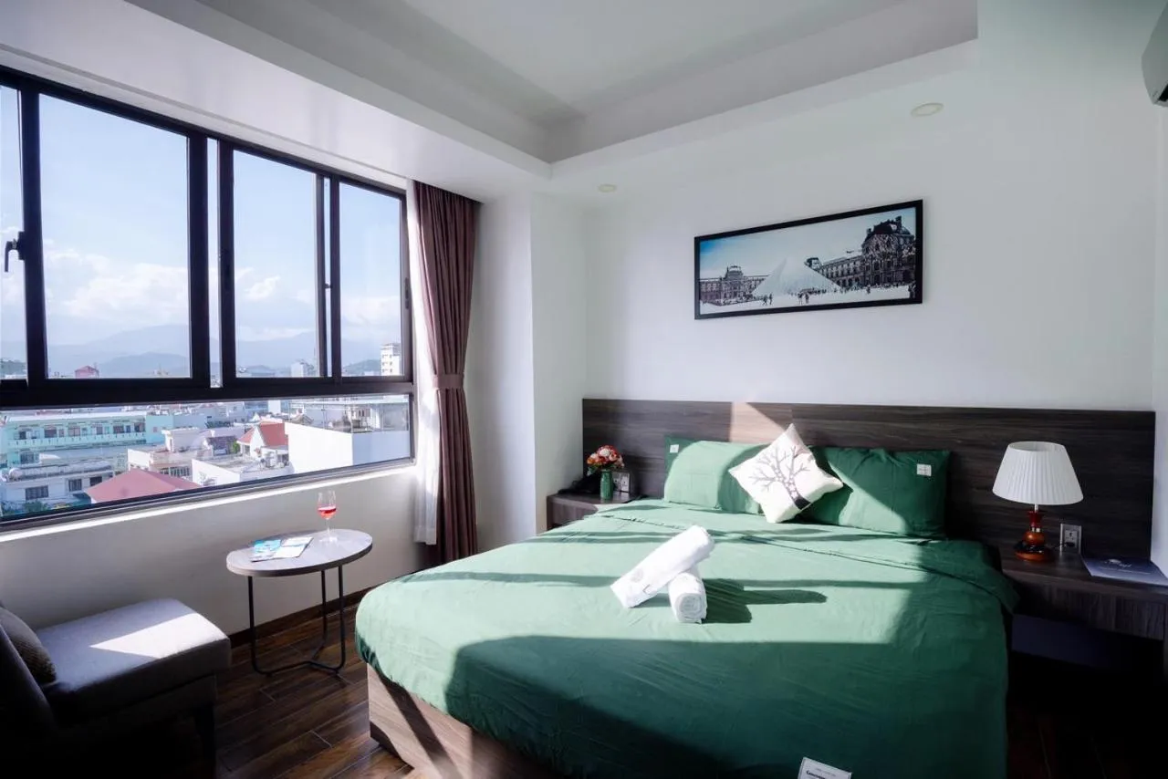 Bed in La Casa Hotel Nha Trang