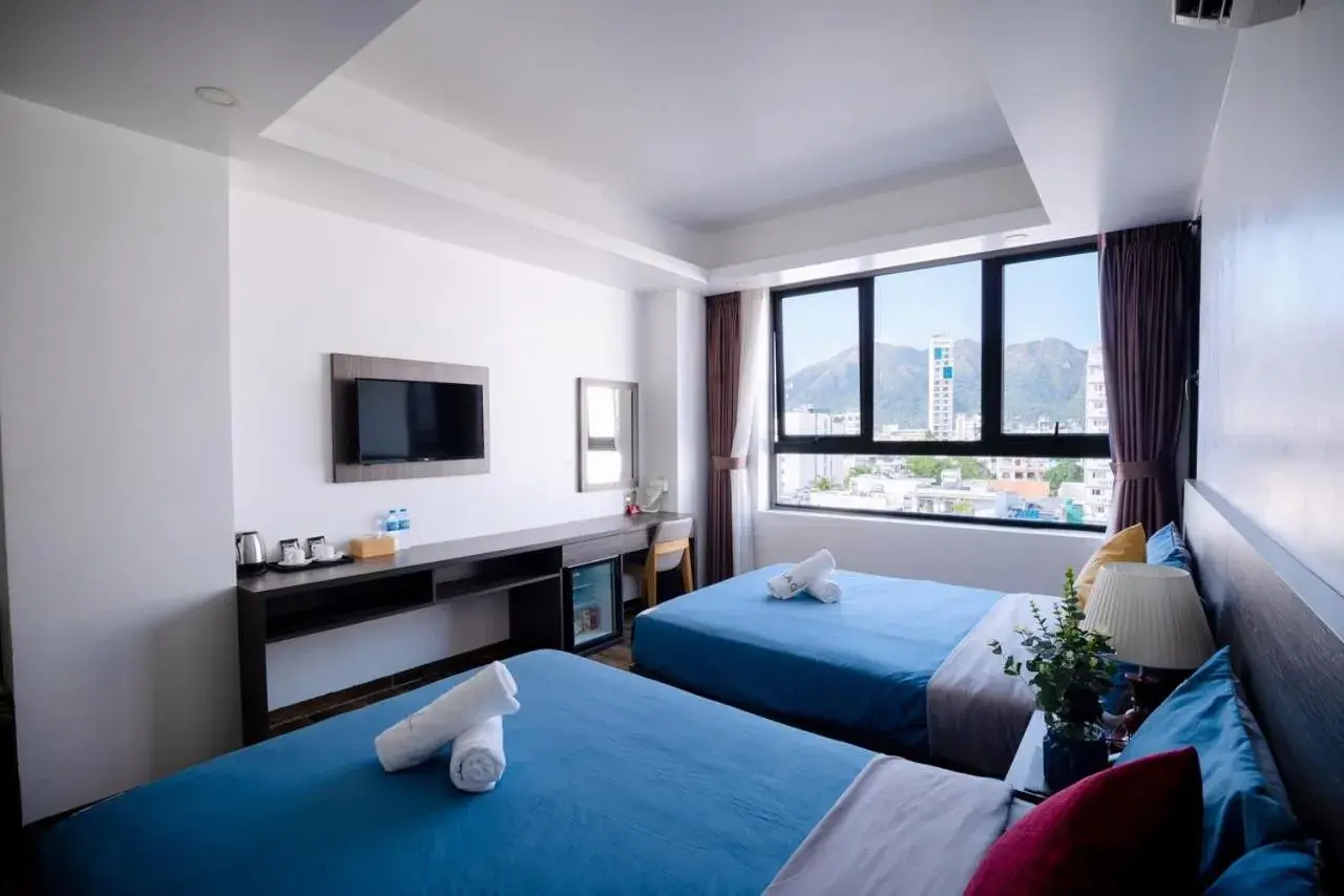 Bed in La Casa Hotel Nha Trang Bed in La Casa Hotel Nha Trang