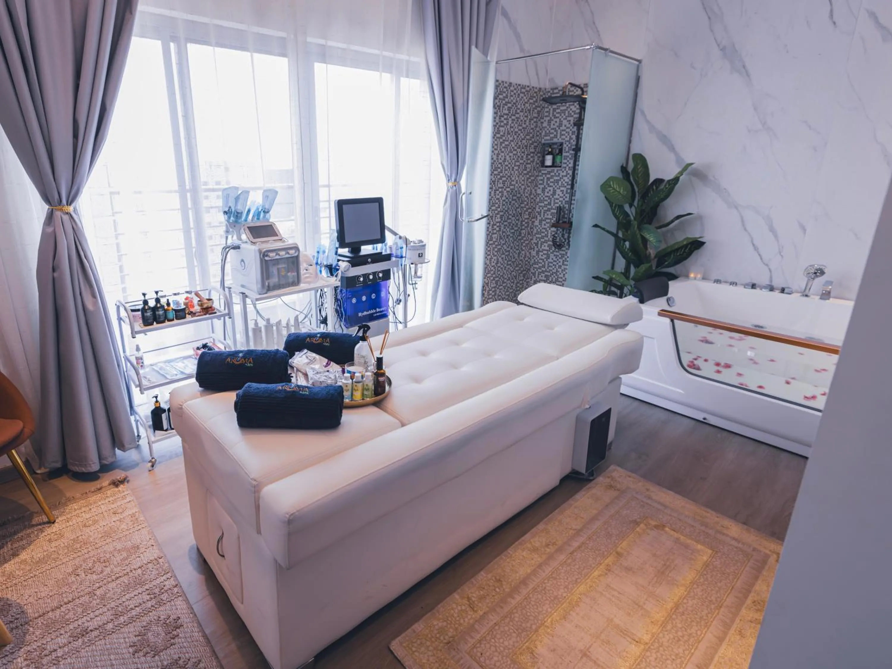 Spa and wellness centre/facilities, Bed in Loumage S Suites and Spa