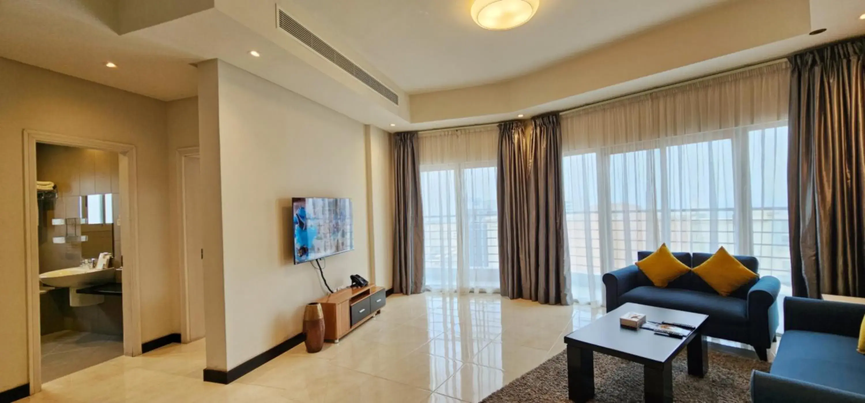 Living room in Loumage S Suites and Spa Living room in Loumage S Suites and Spa