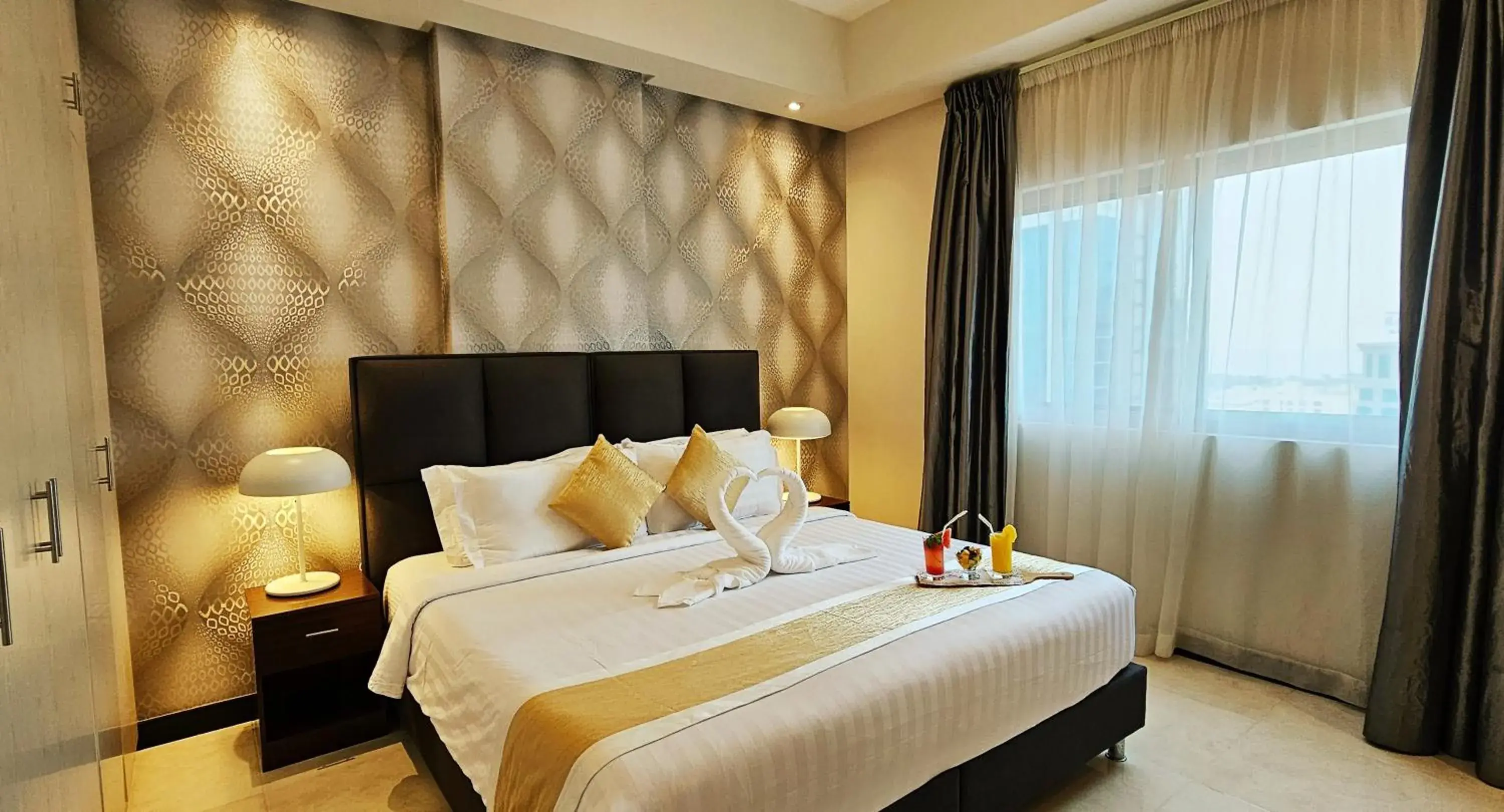 Bedroom, Bed in Loumage S Suites and Spa Bedroom, Bed in Loumage S Suites and Spa