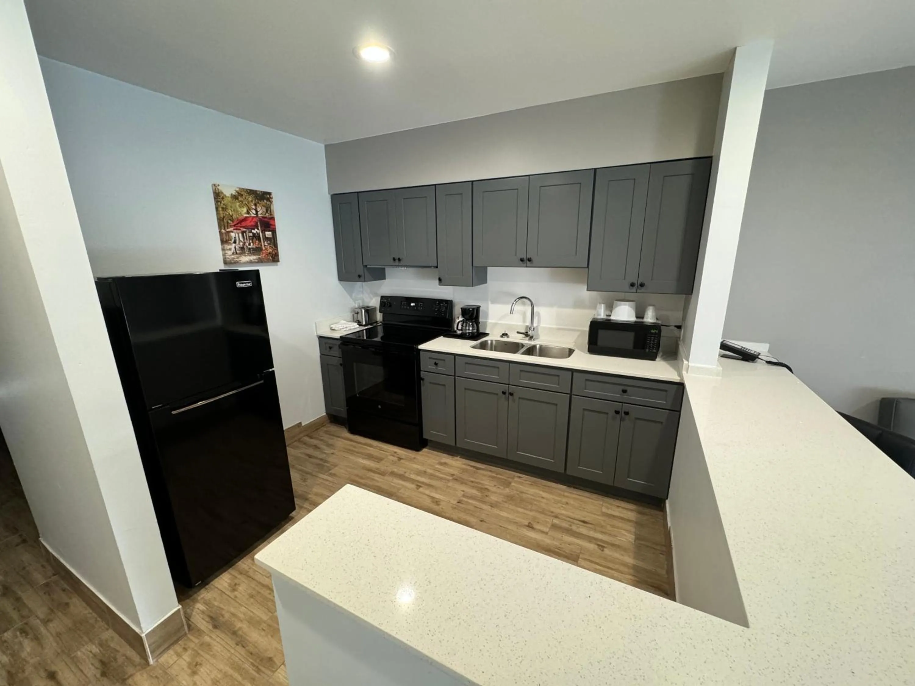 Kitchen or kitchenette in Studio 6-Englewood, FL