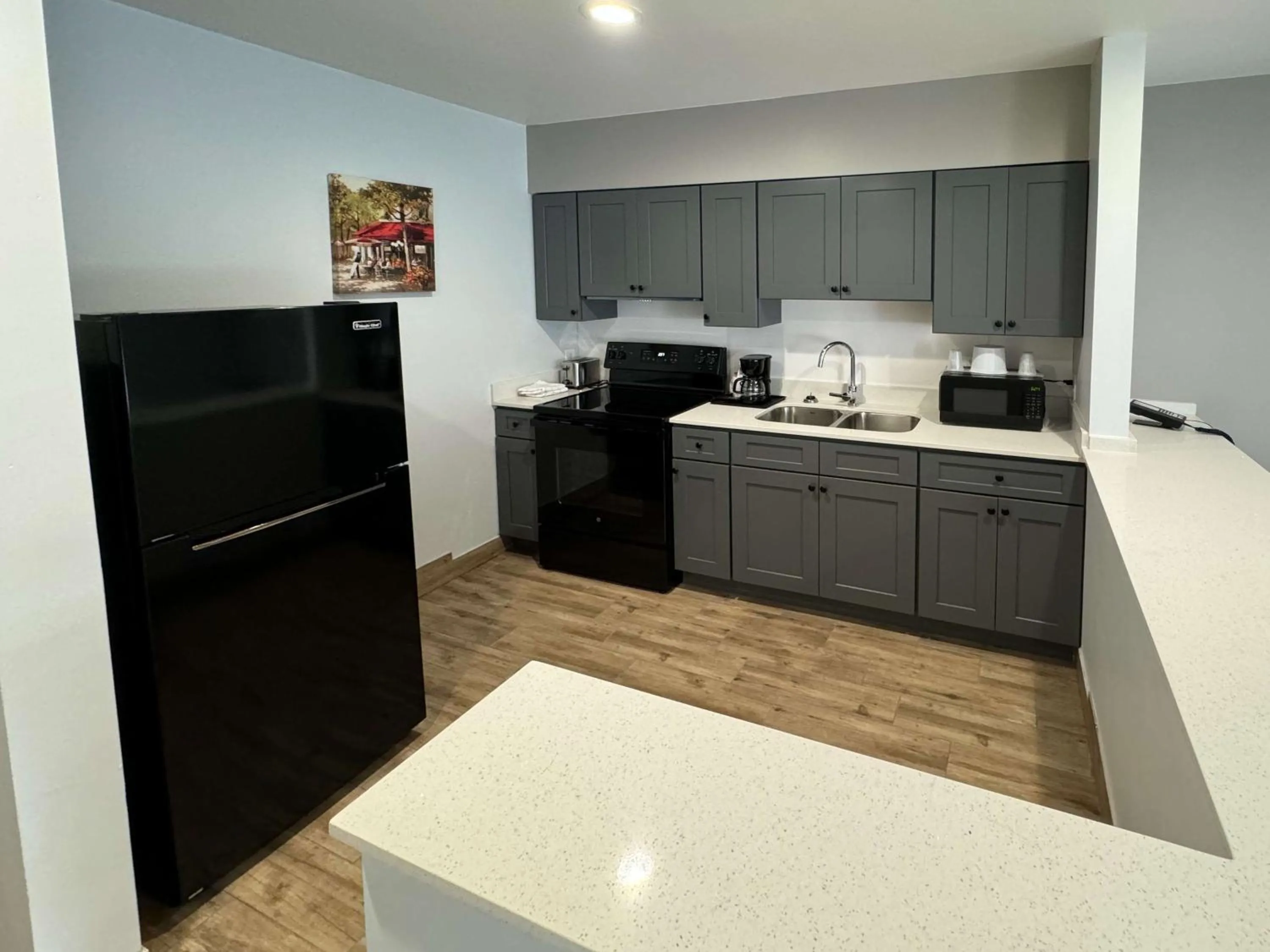 Kitchen or kitchenette in Studio 6-Englewood, FL