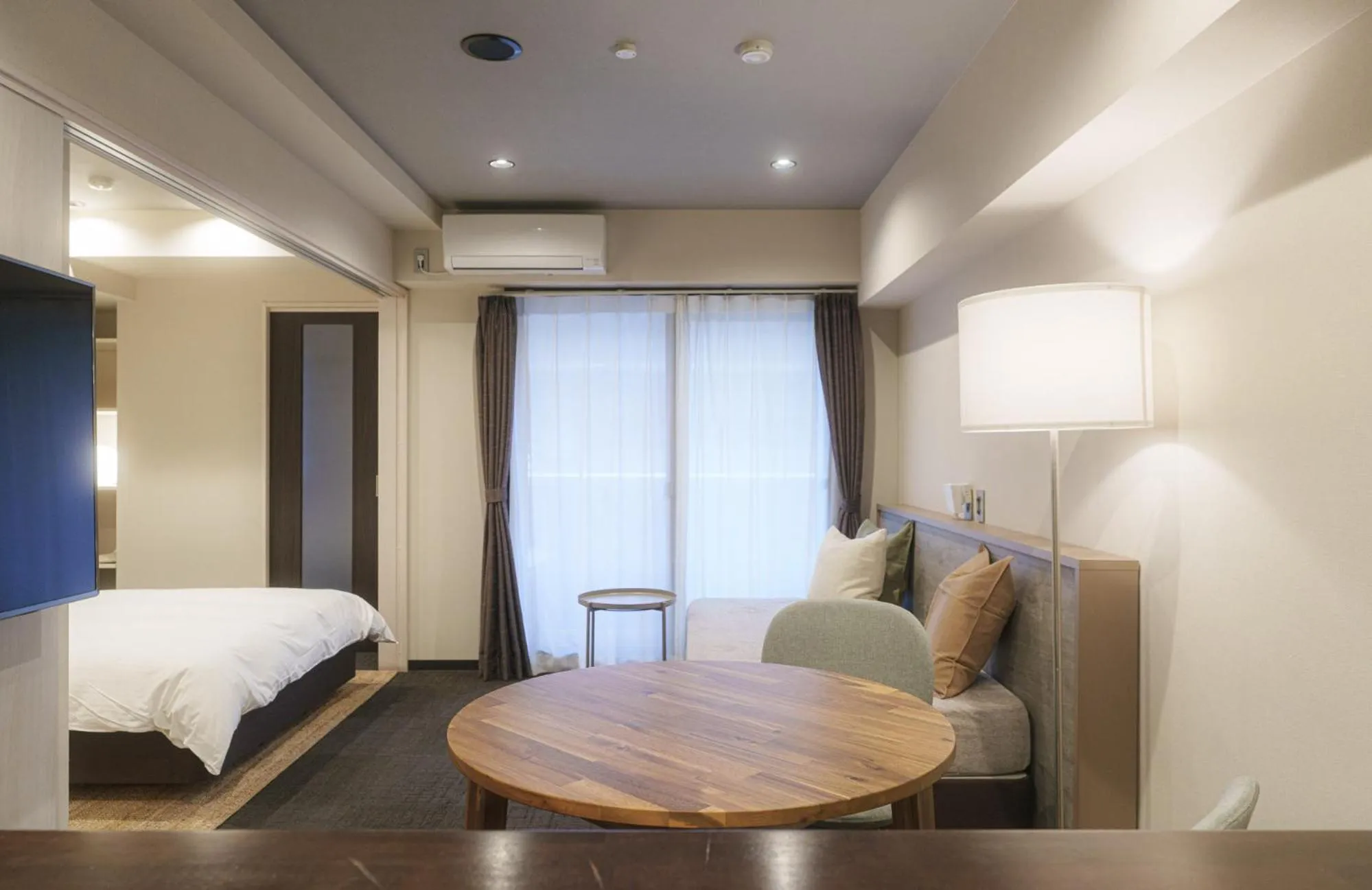 Living room, Bed in INOVA Kanazawa