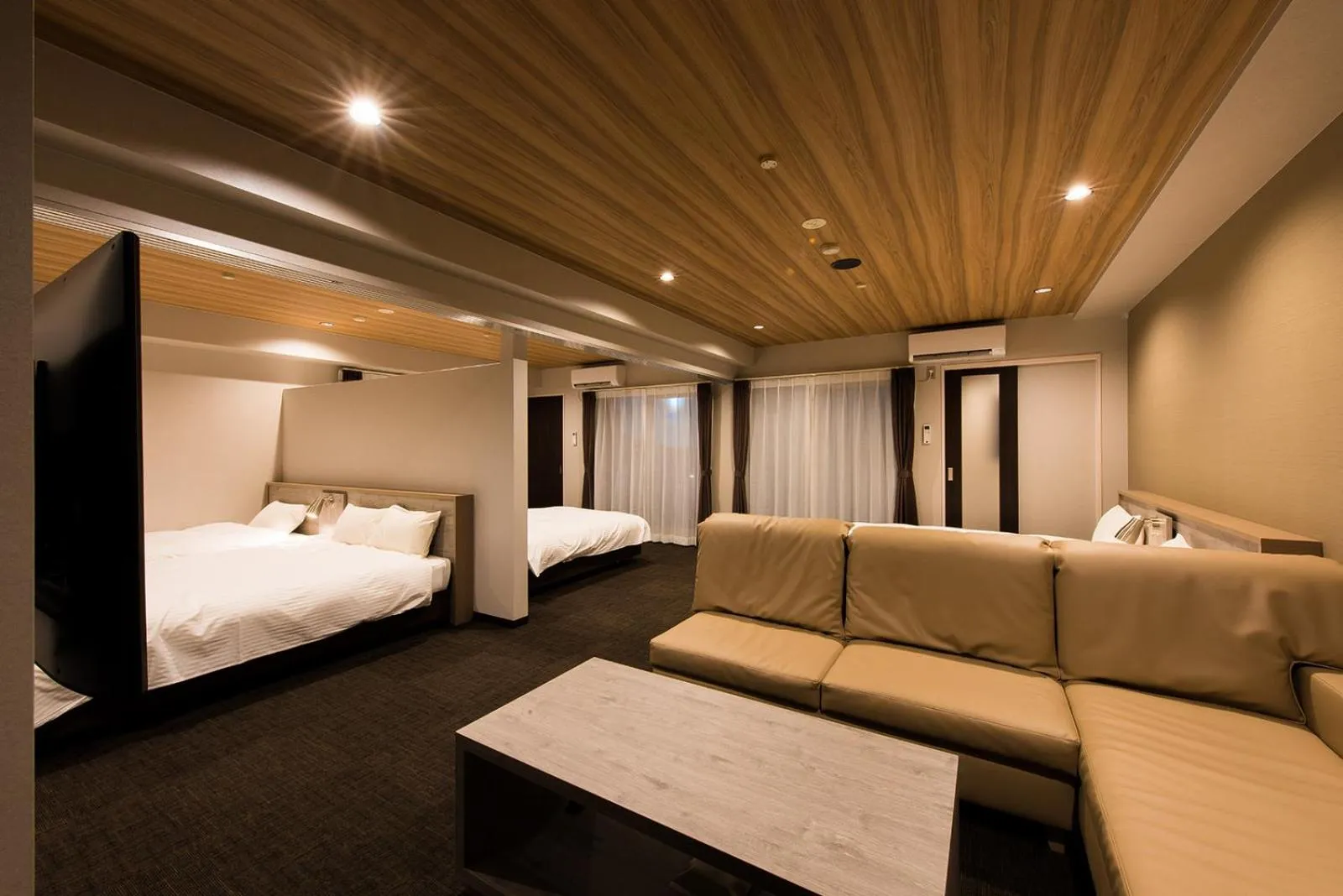 Living room, Bed in INOVA Kanazawa