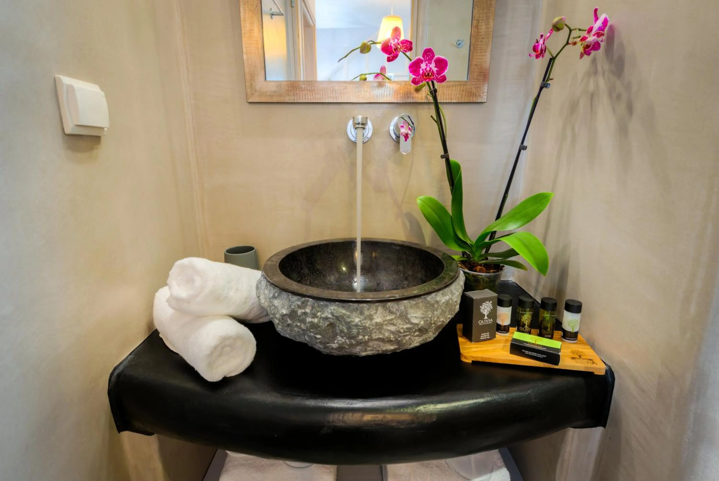 Bathroom in White Harmony Suites