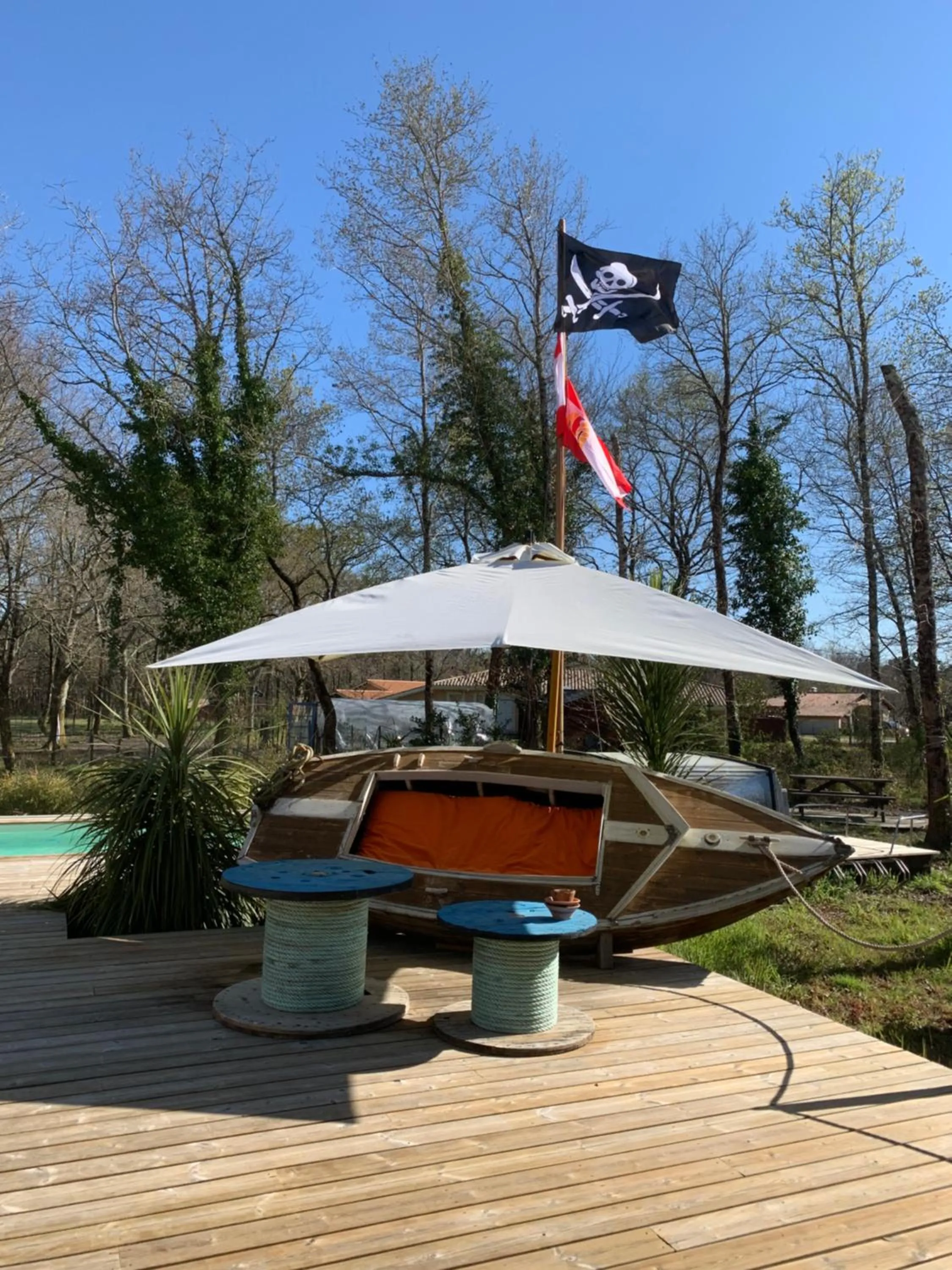 Patio in Au Bois Flotté