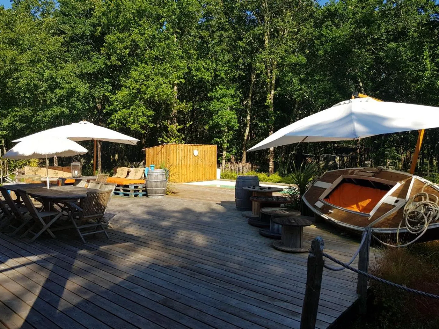 Patio in Au Bois Flotté