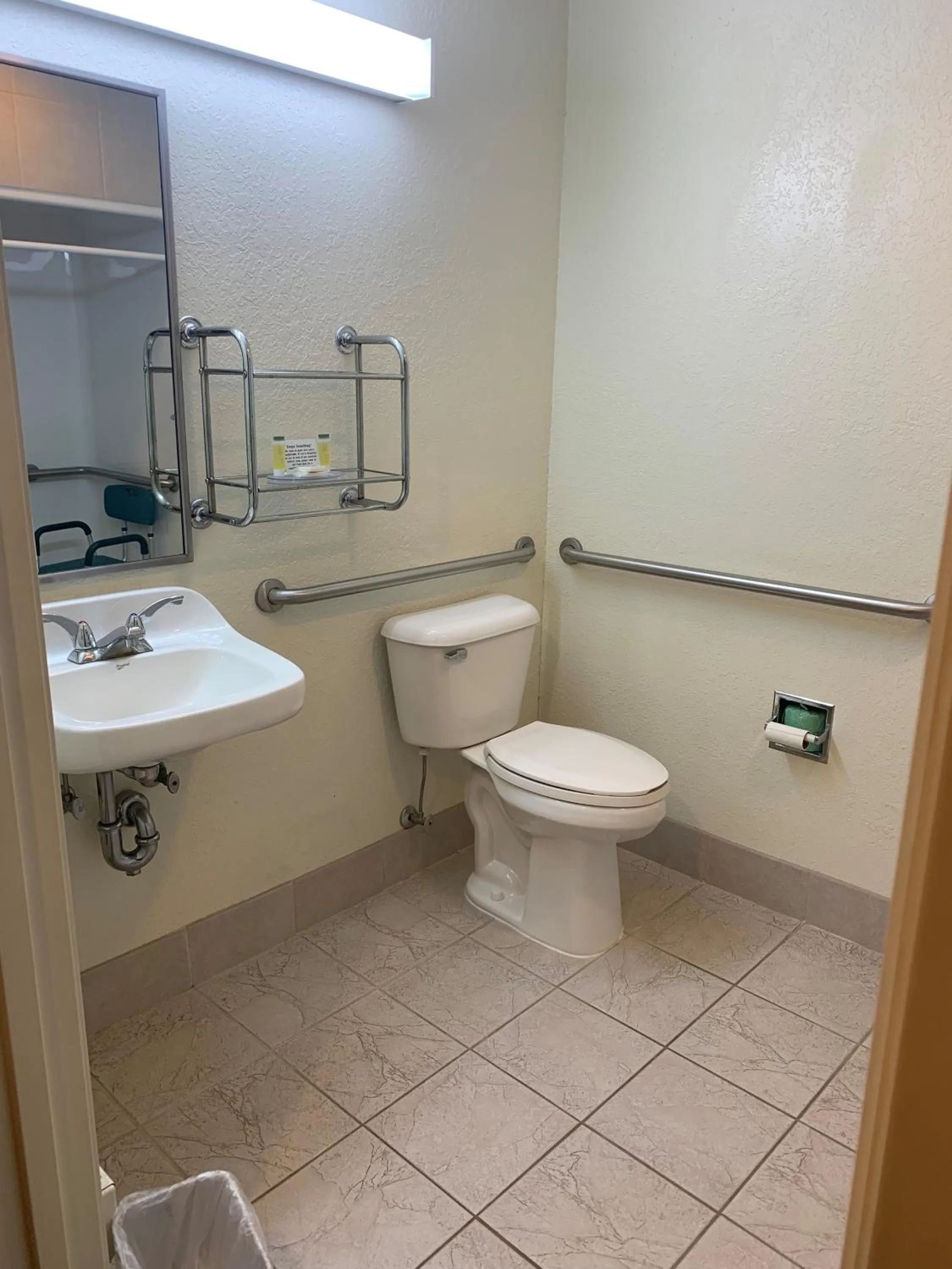 Bathroom in Microtel Inn & Suites by Wyndham Rice Lake