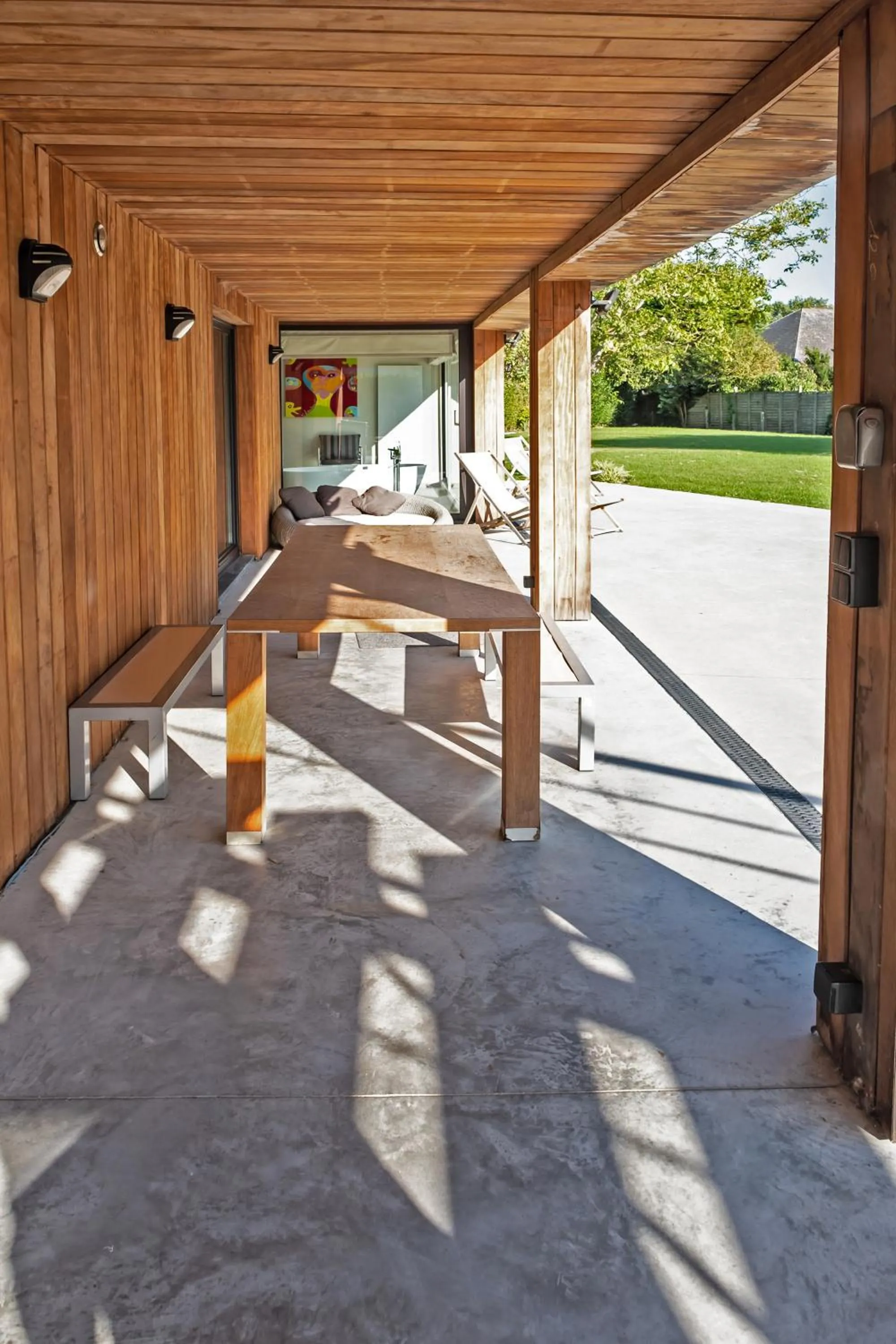 Patio in Villa Farfalla