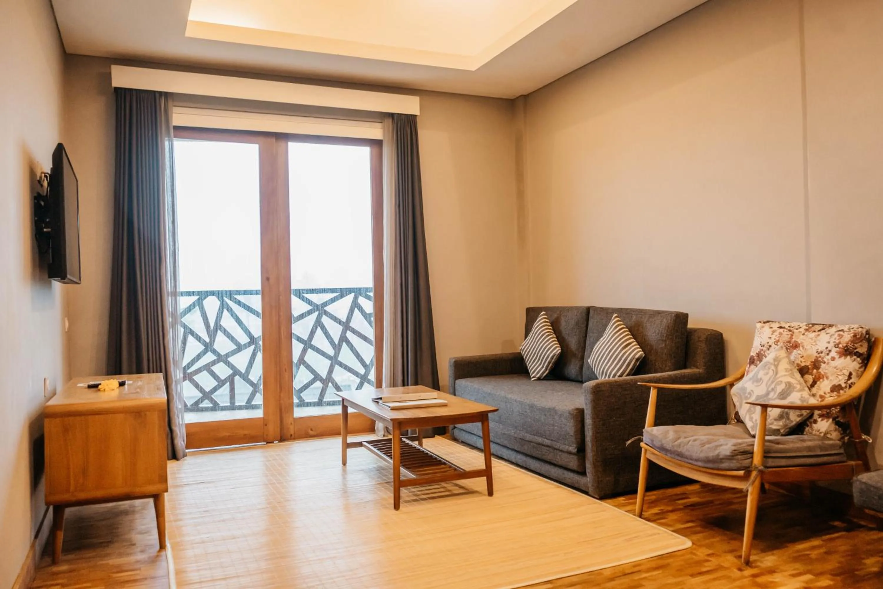 Living room in Wadari Retreat Villa Ubud