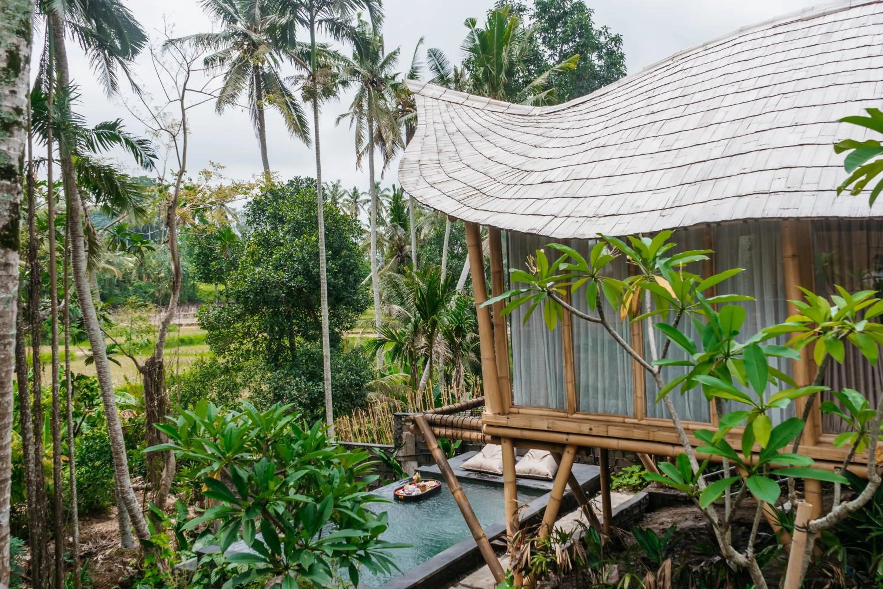 Property building in Wadari Retreat Villa Ubud