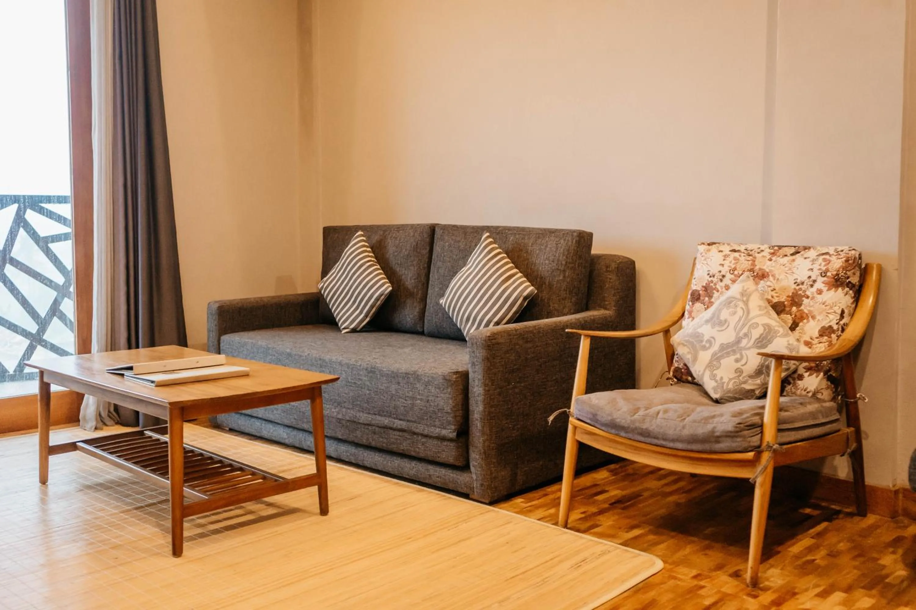 Living room in Wadari Retreat Villa Ubud