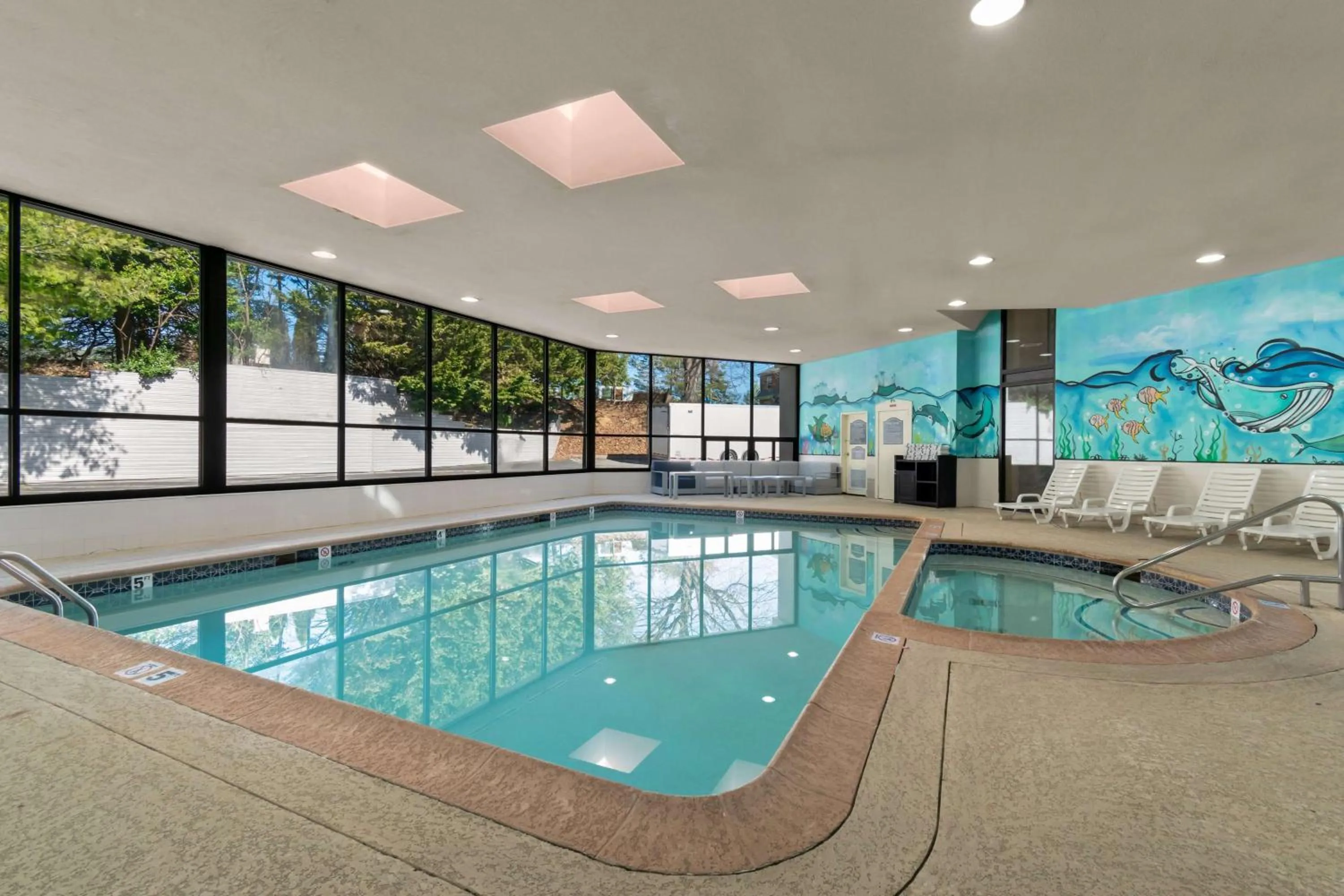 Swimming pool in Ramada by Wyndham Harrisburg/Hershey Area
