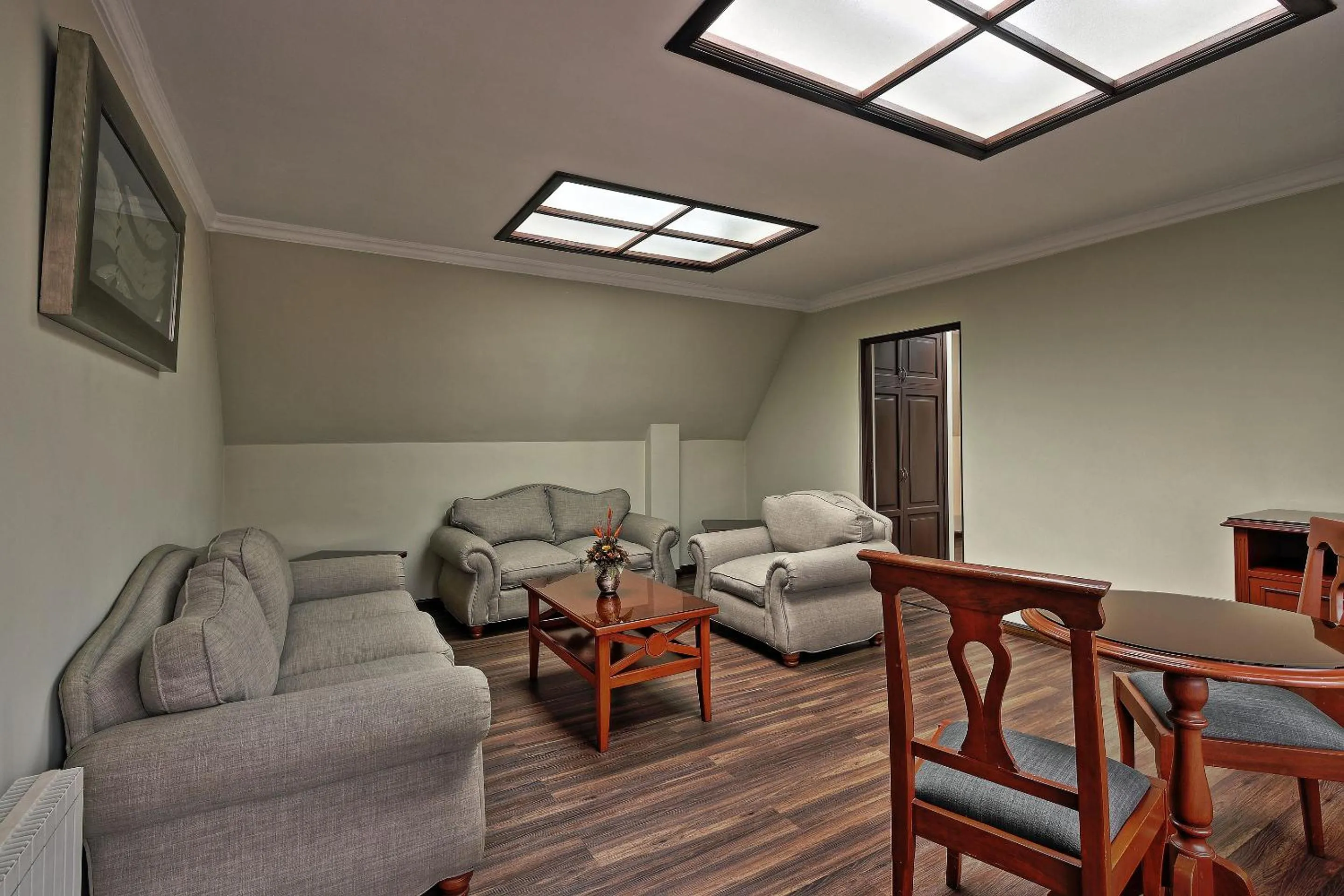 Living room in Hostal Patrimonio - Potosi