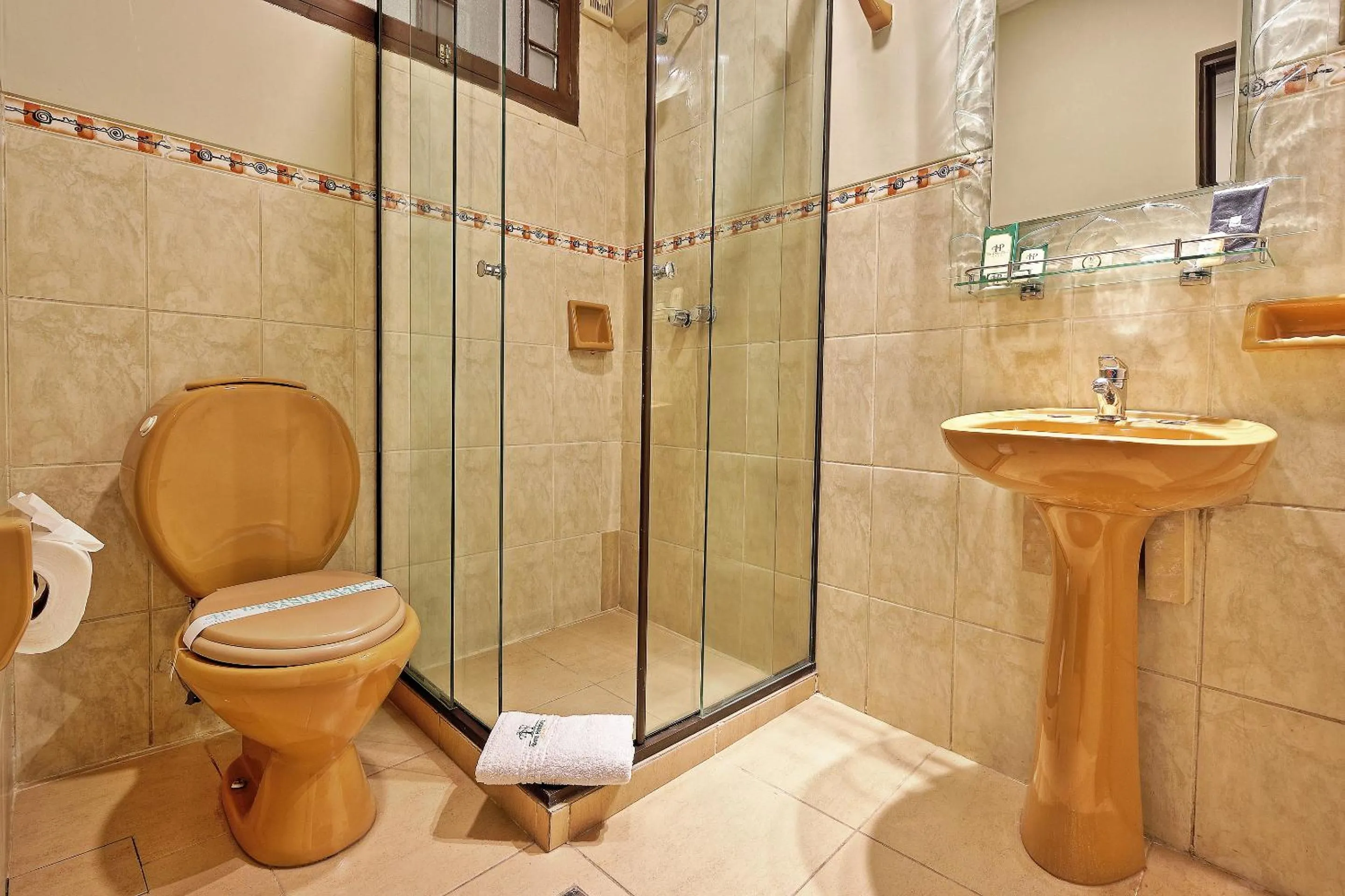 Bathroom in Hostal Patrimonio - Potosi