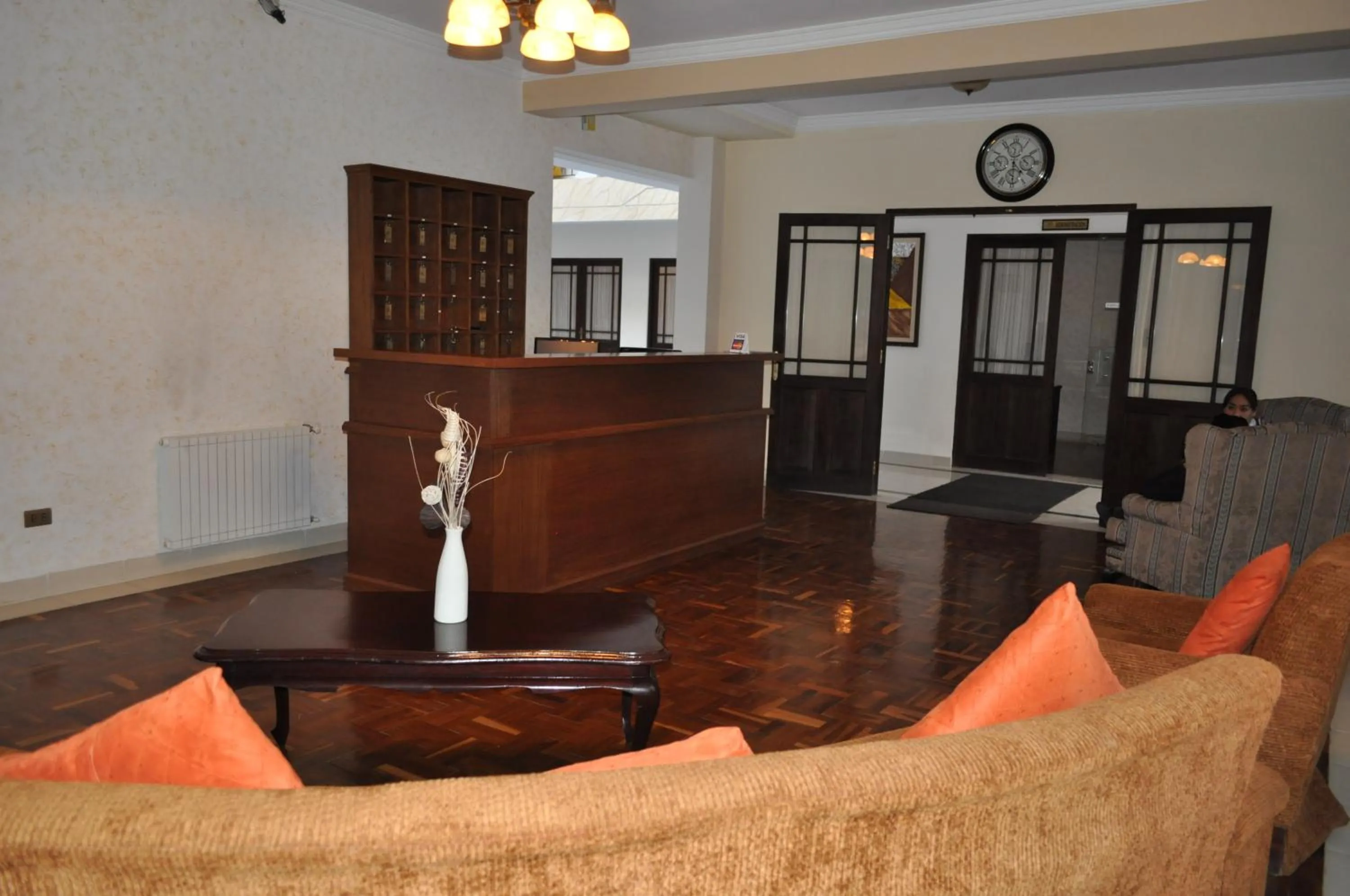 Staff in Hostal Patrimonio - Potosi