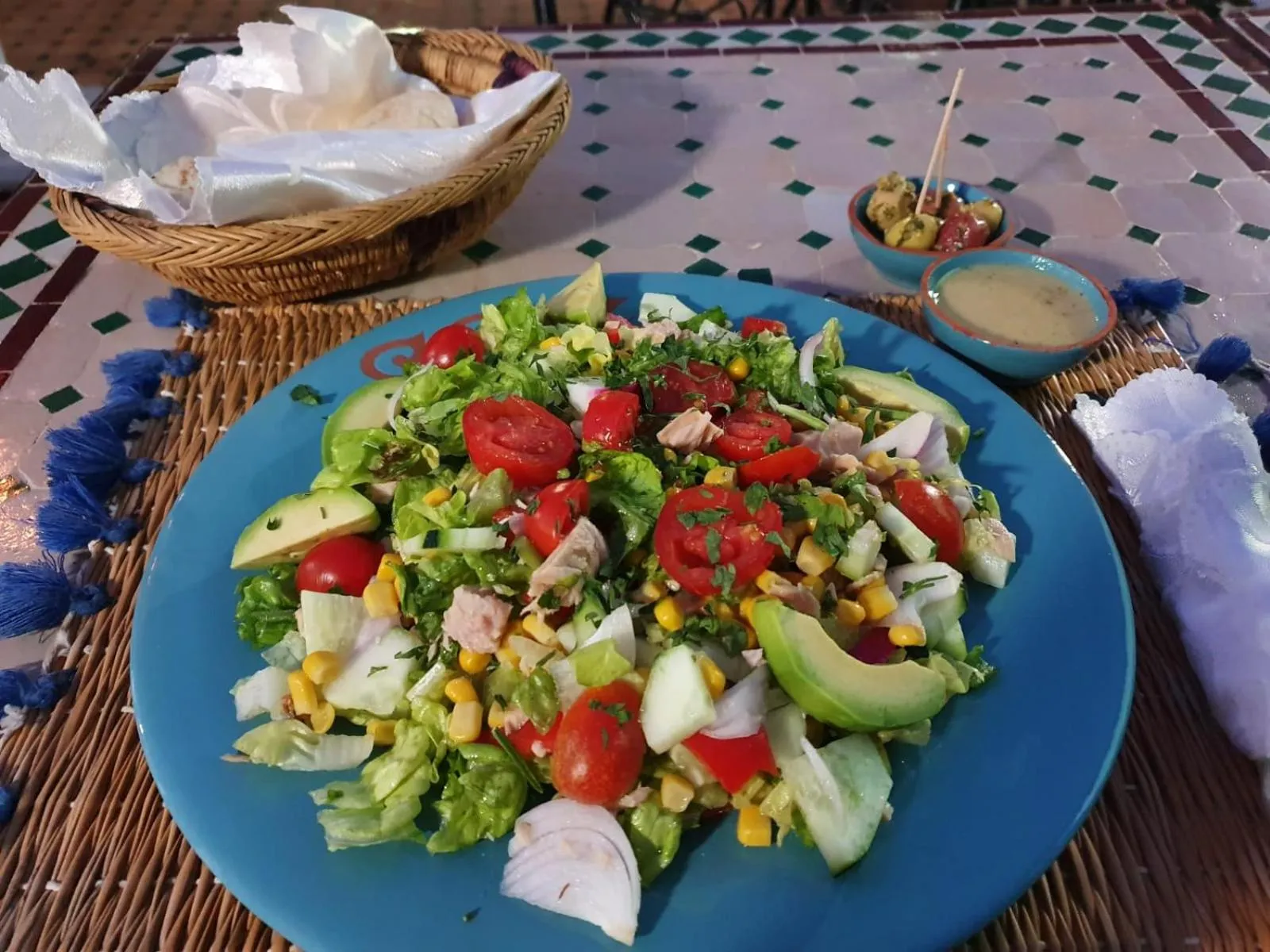 Food and drinks in Riad La Porte du Bouregreg