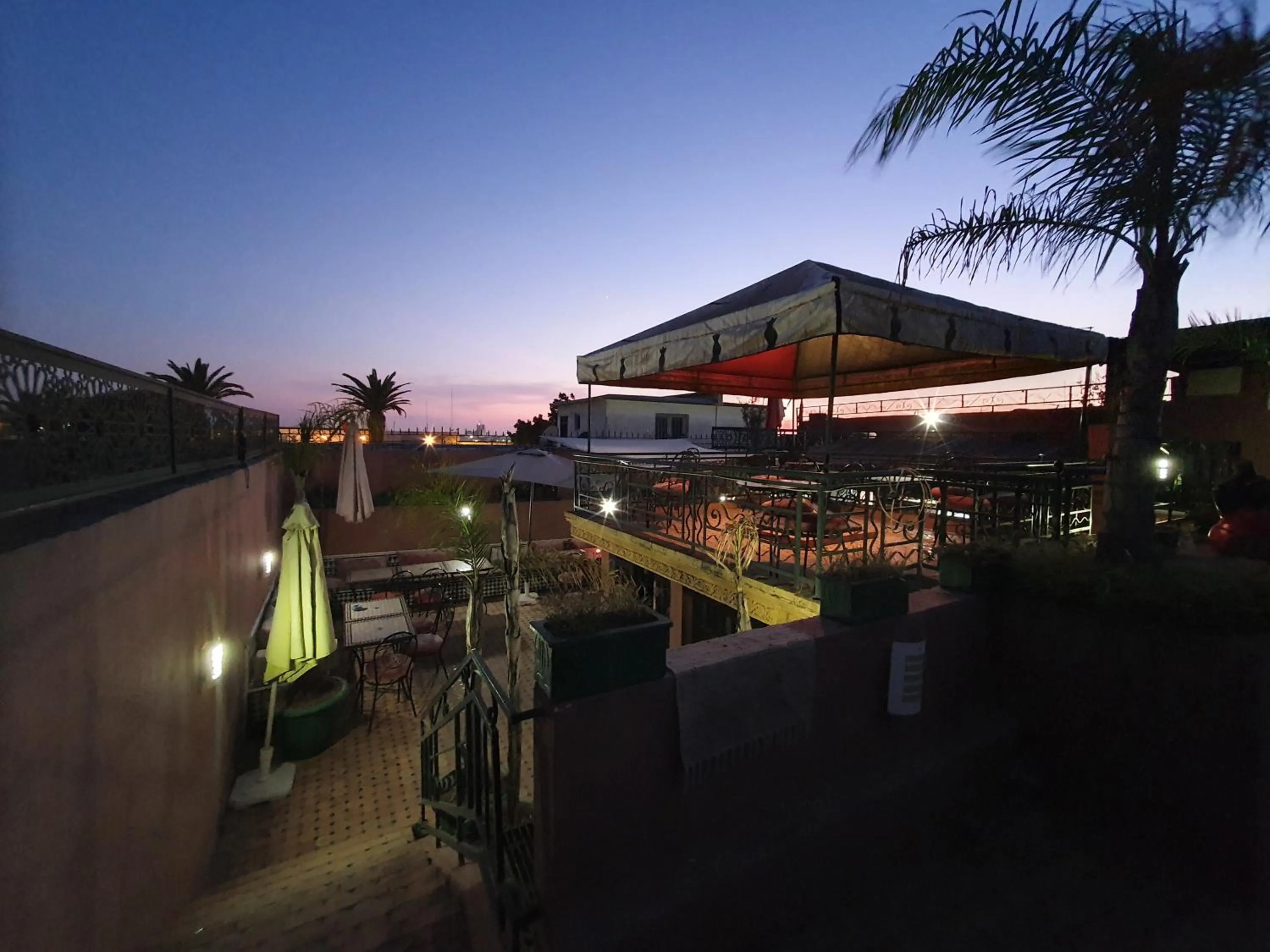 Restaurant/places to eat in Riad La Porte du Bouregreg