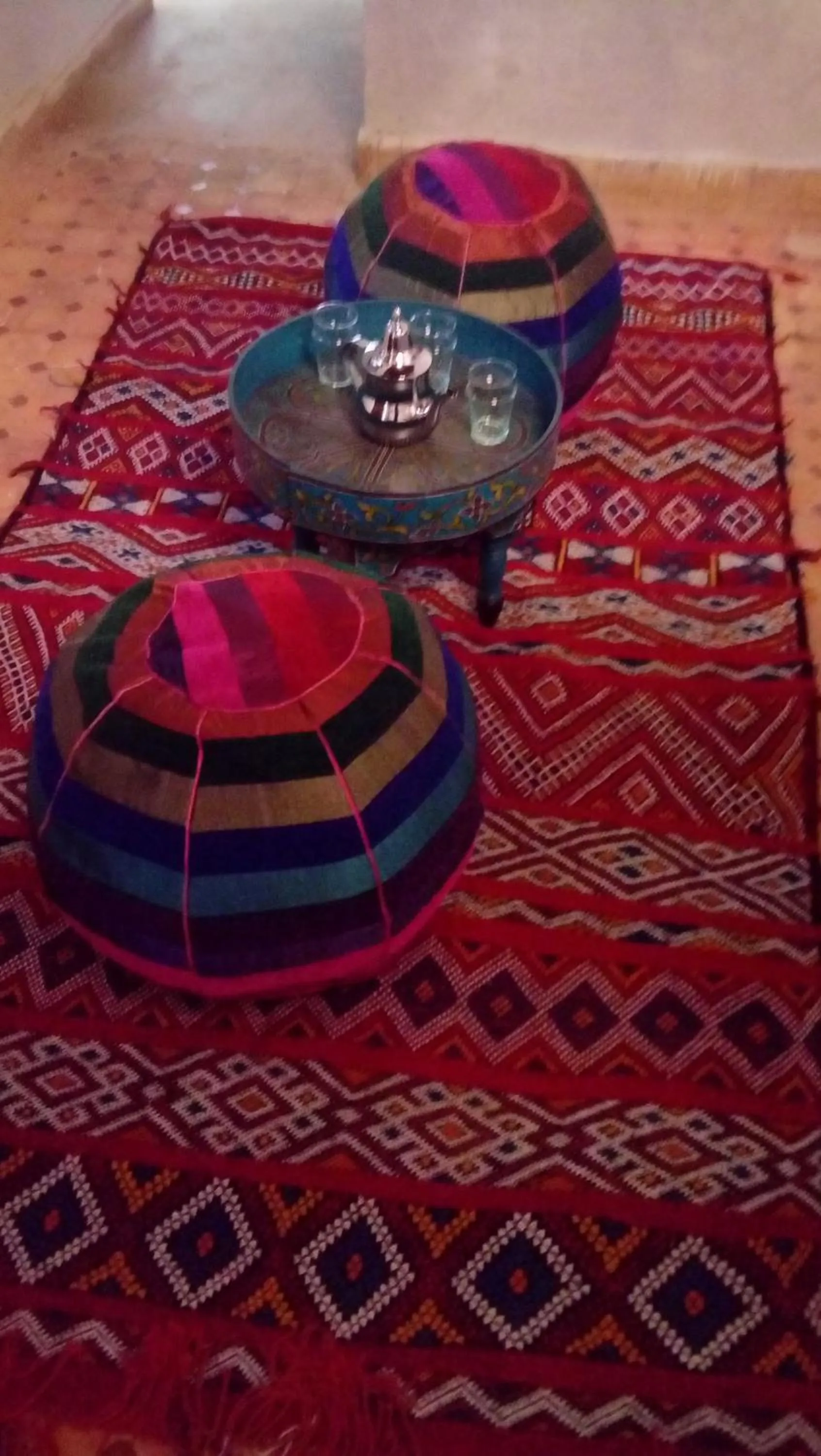 Decorative detail in Riad La Porte du Bouregreg