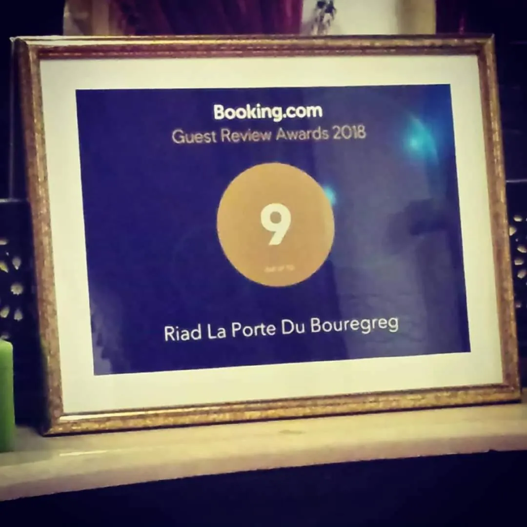 Logo/Certificate/Sign in Riad La Porte du Bouregreg