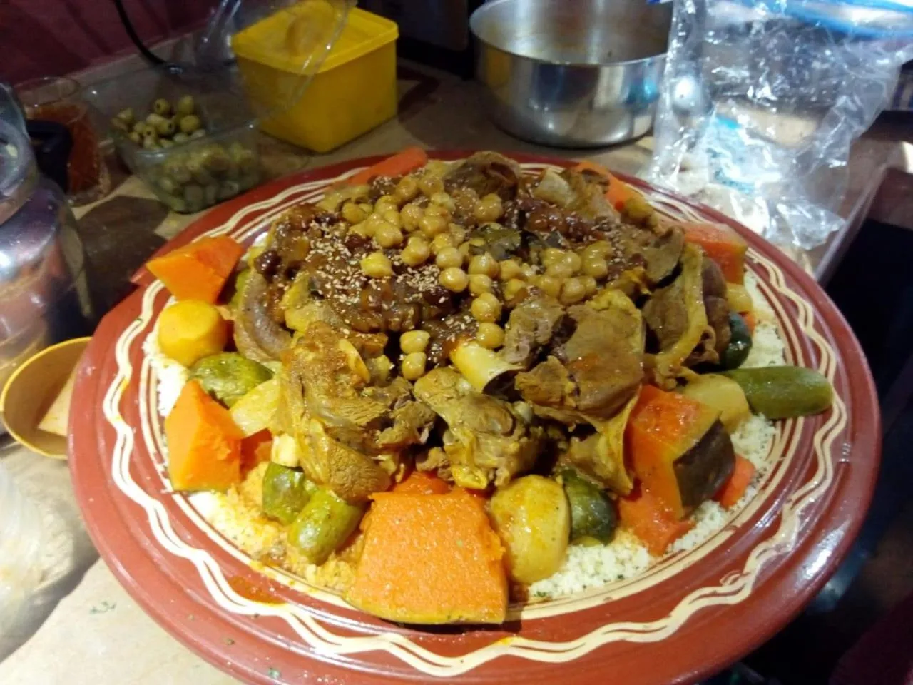 Food and drinks in Riad La Porte du Bouregreg