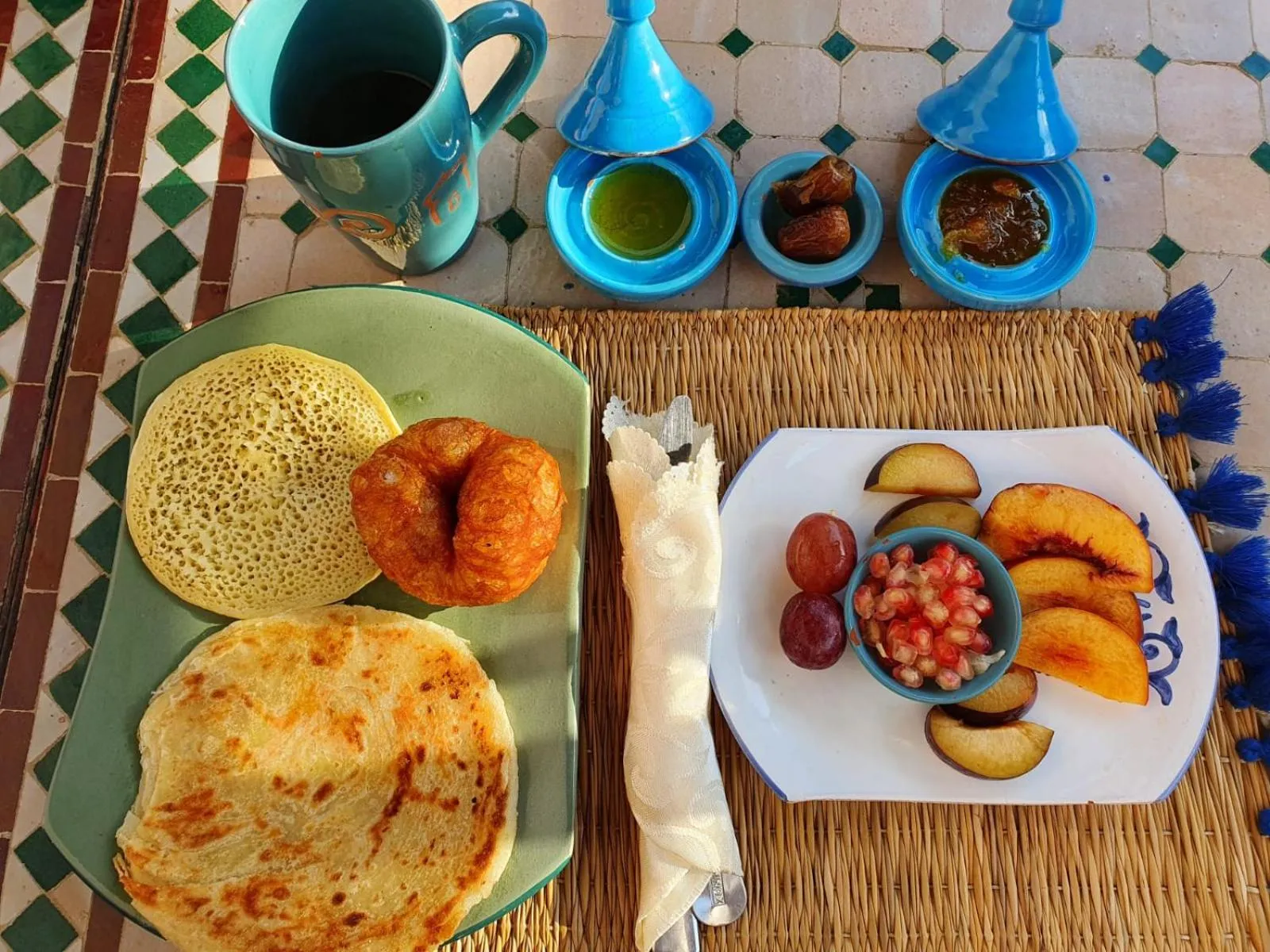 Food in Riad La Porte du Bouregreg