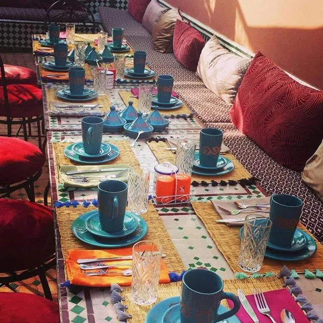 Restaurant/places to eat in Riad La Porte du Bouregreg