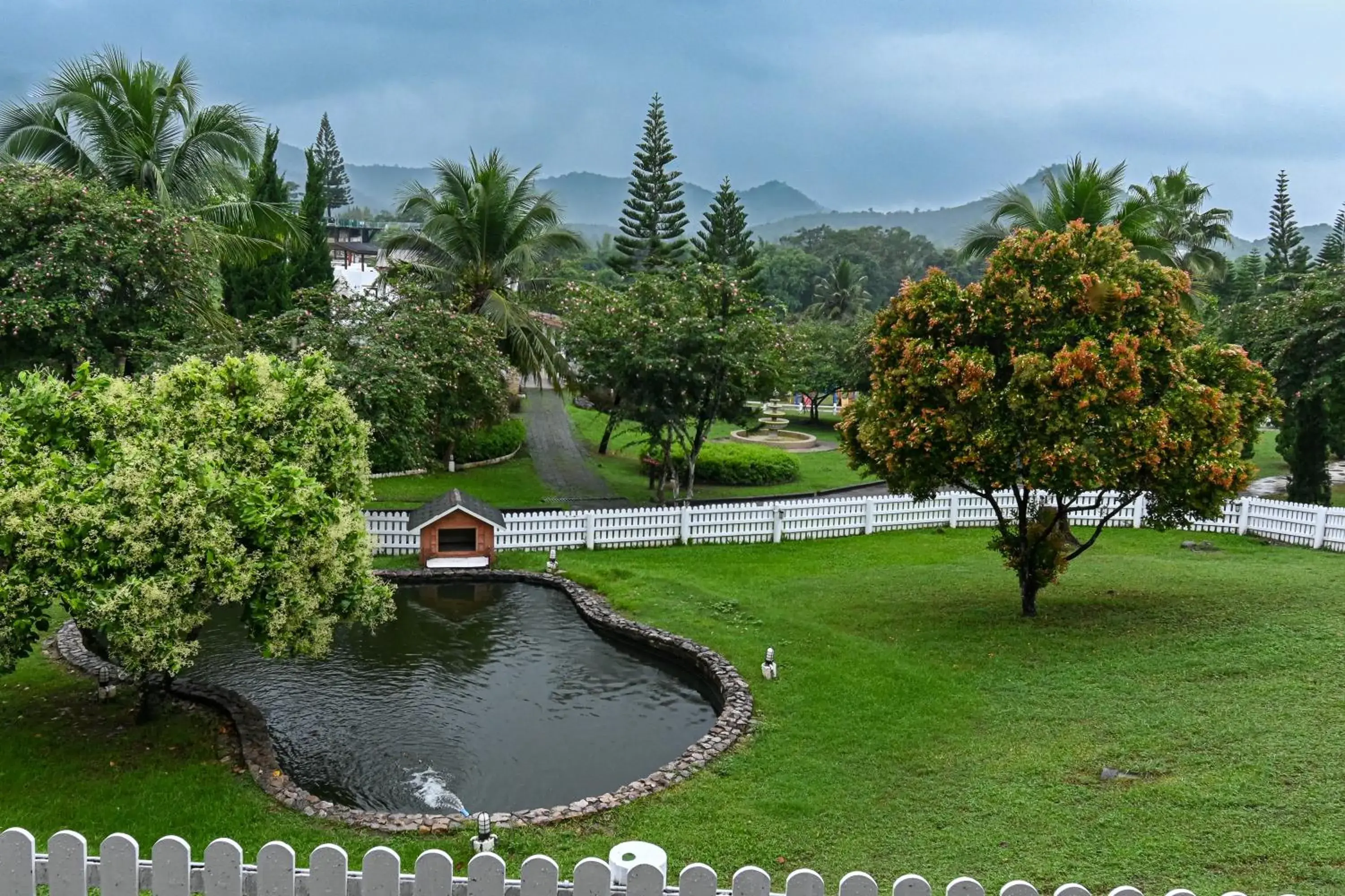 Mountain view in Swiss Valley Hip Resort Mountain view in Swiss Valley Hip Resort