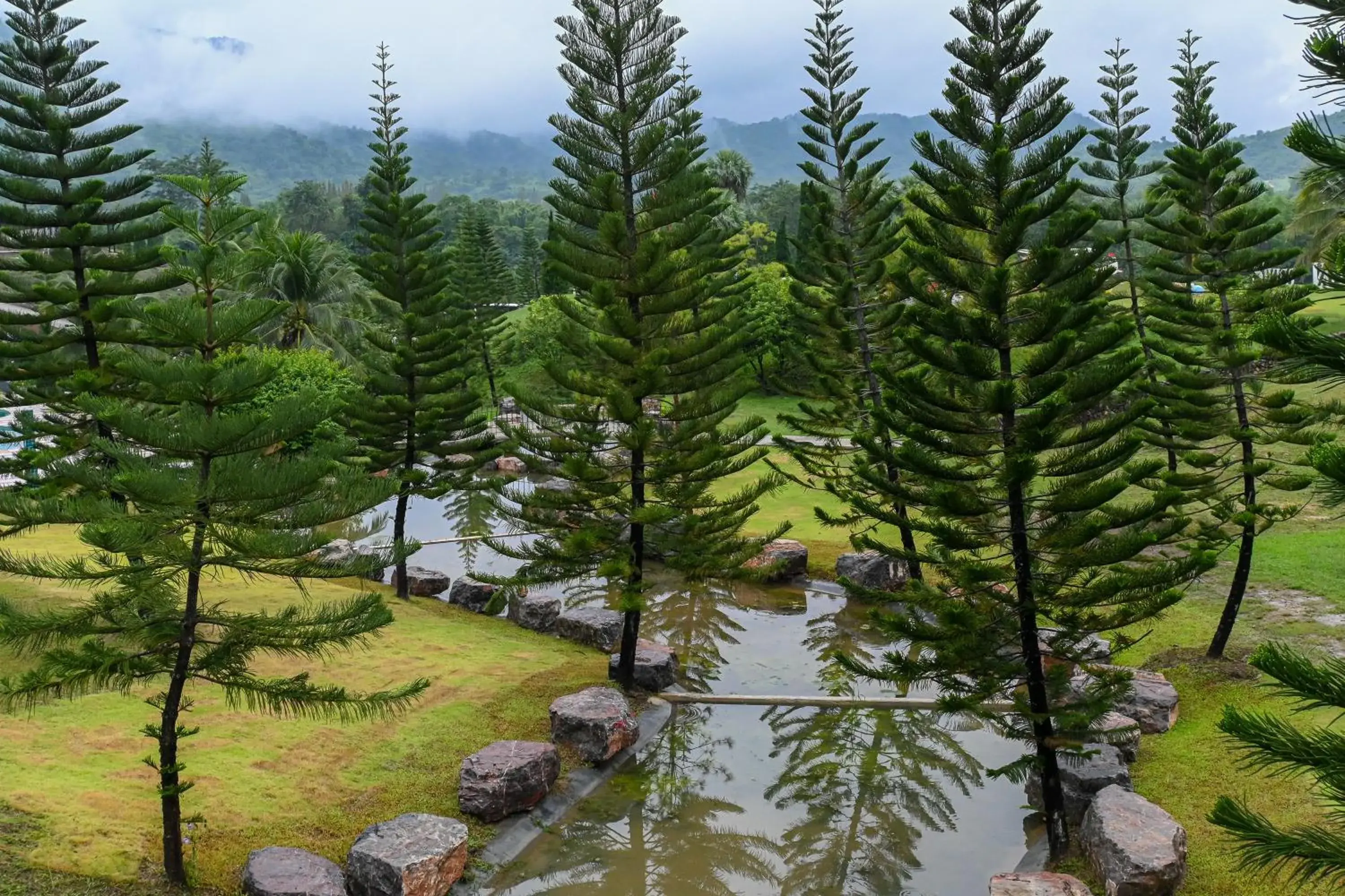 Mountain view in Swiss Valley Hip Resort Mountain view in Swiss Valley Hip Resort