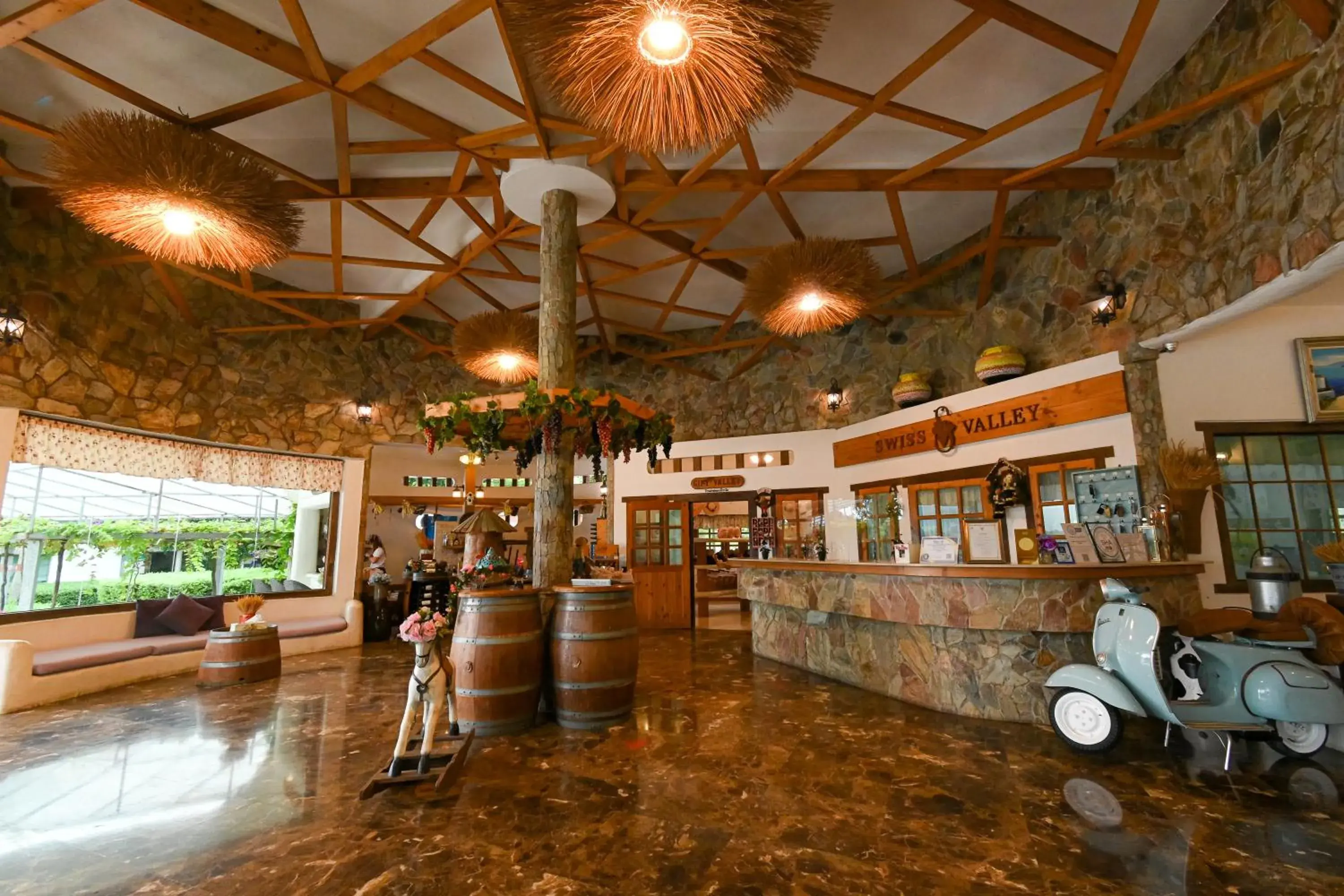 Lobby or reception in Swiss Valley Hip Resort Lobby or reception in Swiss Valley Hip Resort