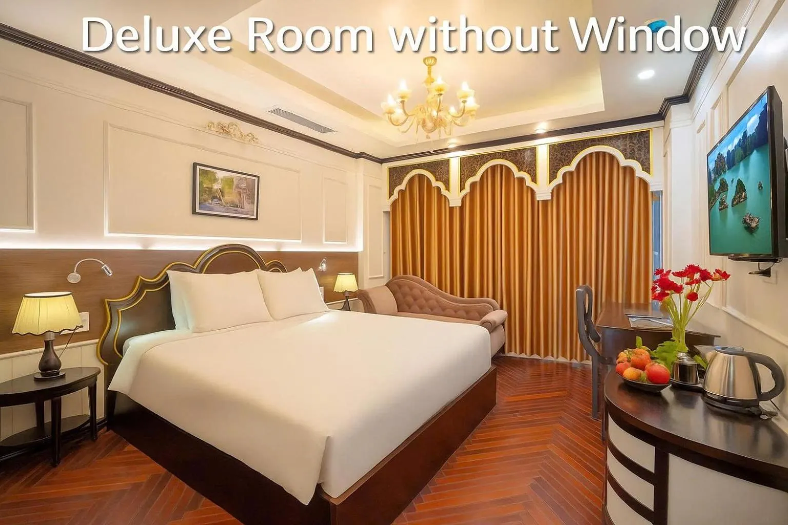 Photo of the whole room, Bed in Hotel Du Palace